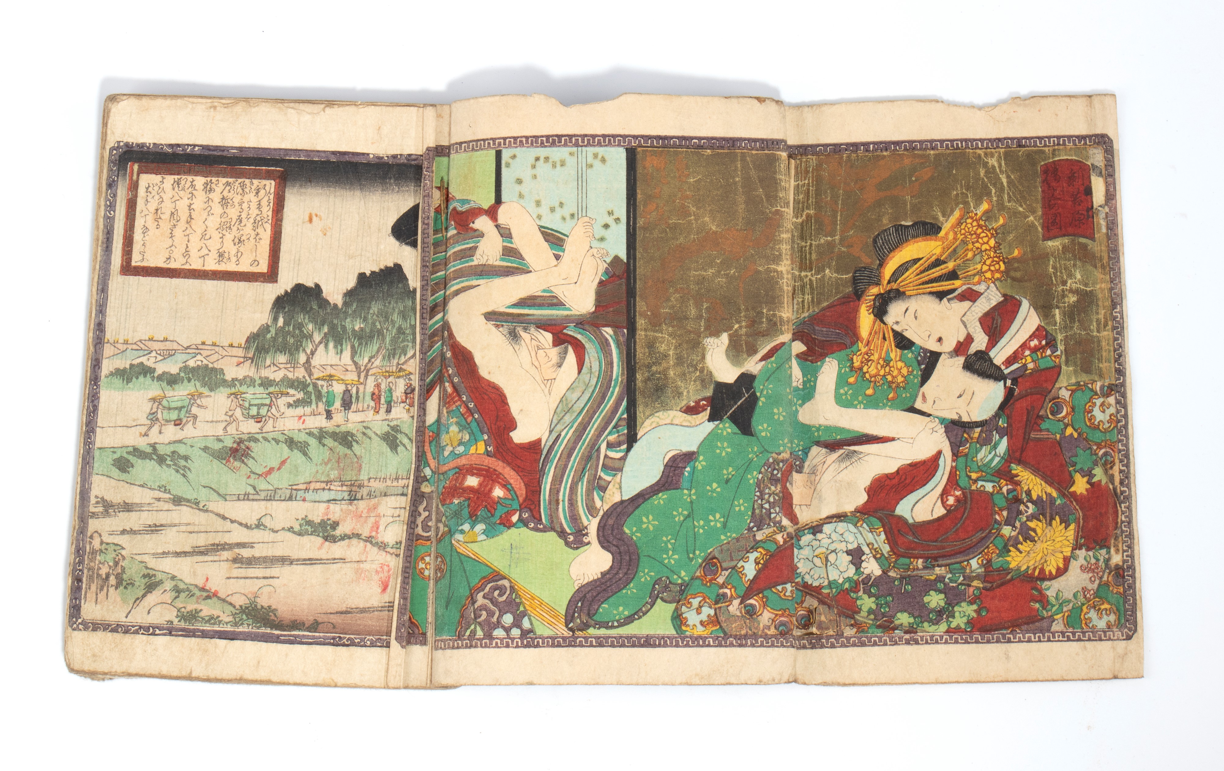Utagawa Kunisada, Libro erotico shunga, Giappone (1786–1865)