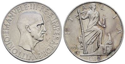 Vittorio Emanuele III, Moneta da 10 lire del 1936 'Impero'
