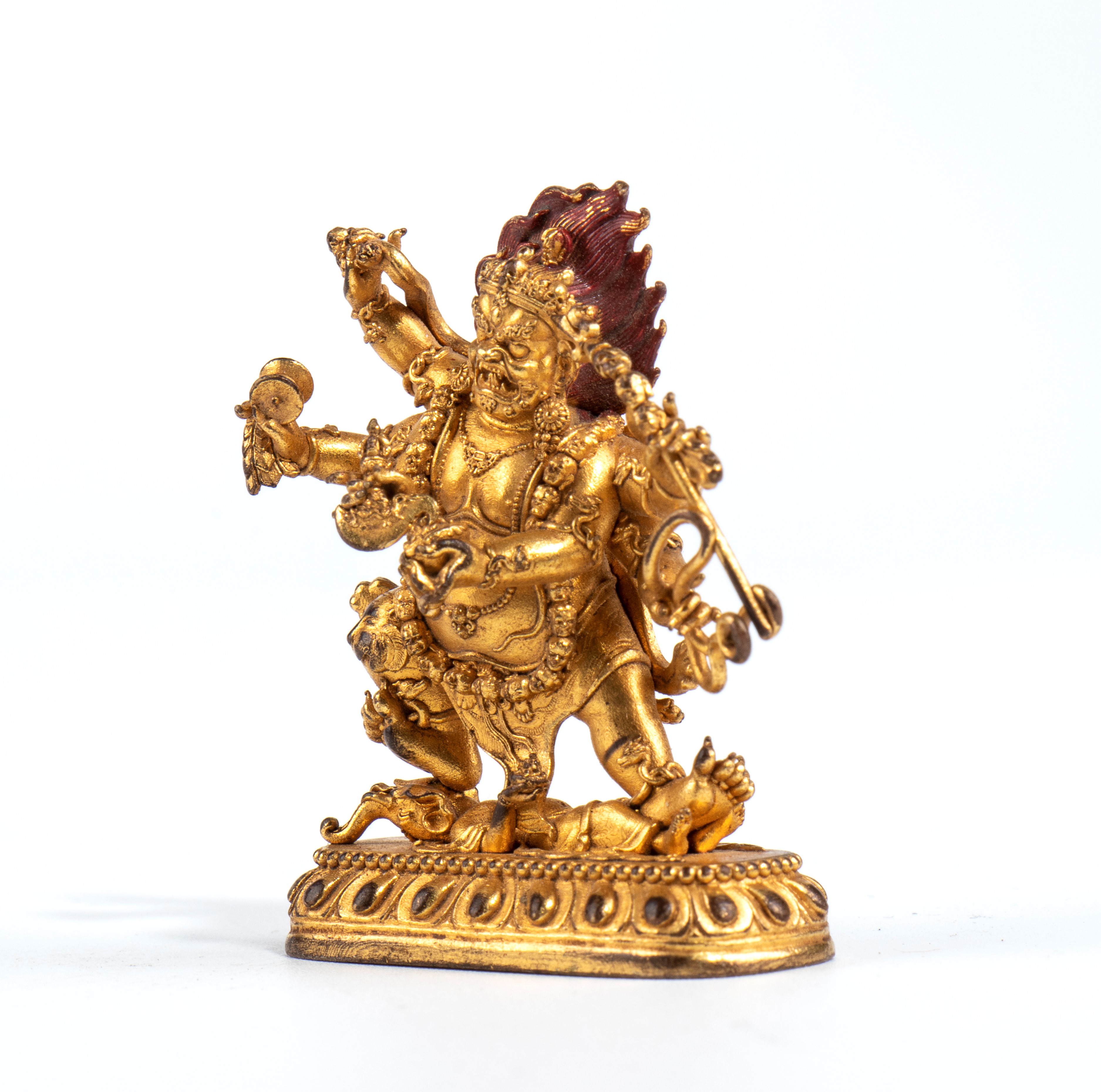 Figura di Sadbhuja Mahakala, Tibet