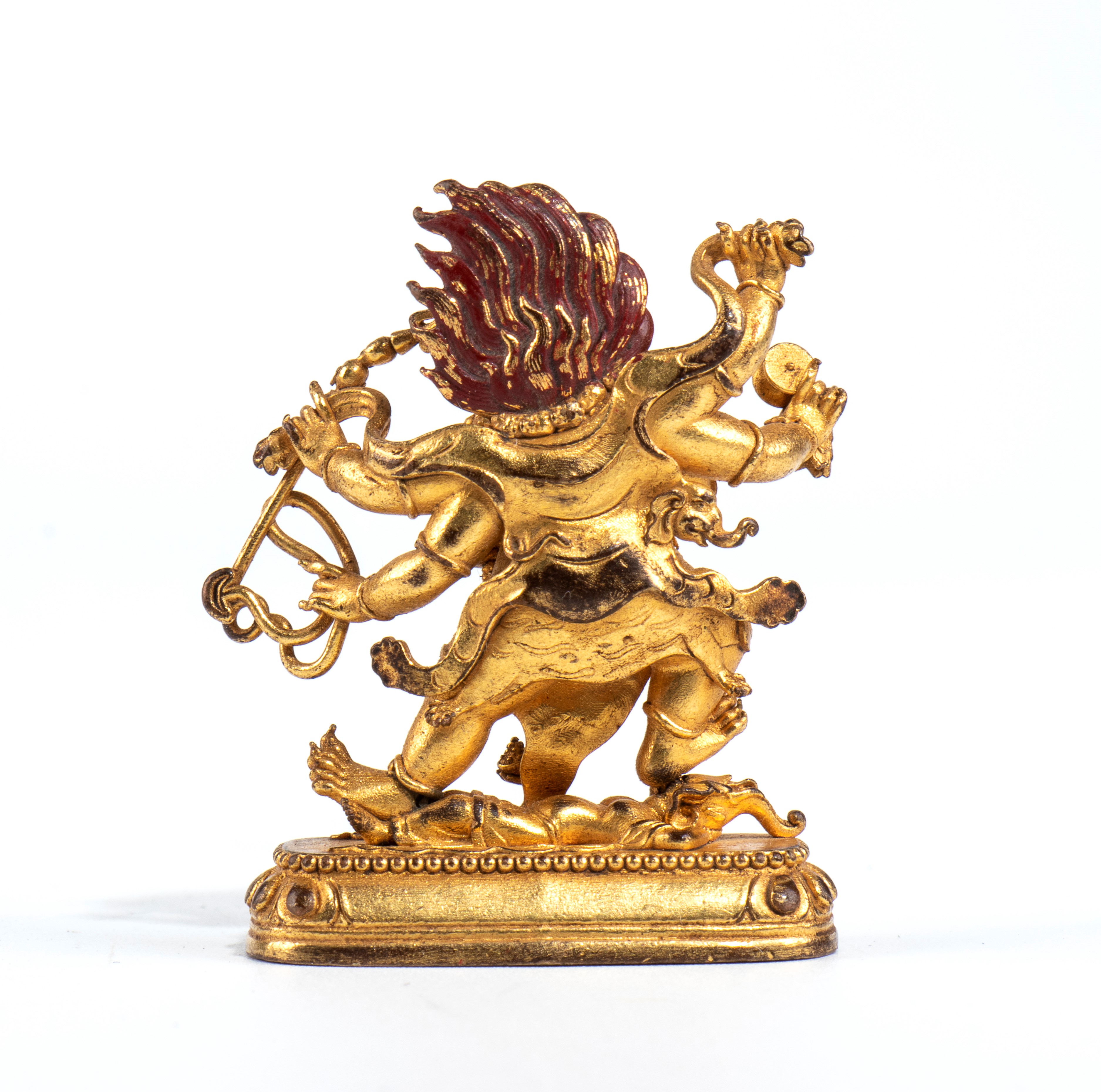 Figura di Sadbhuja Mahakala, Tibet