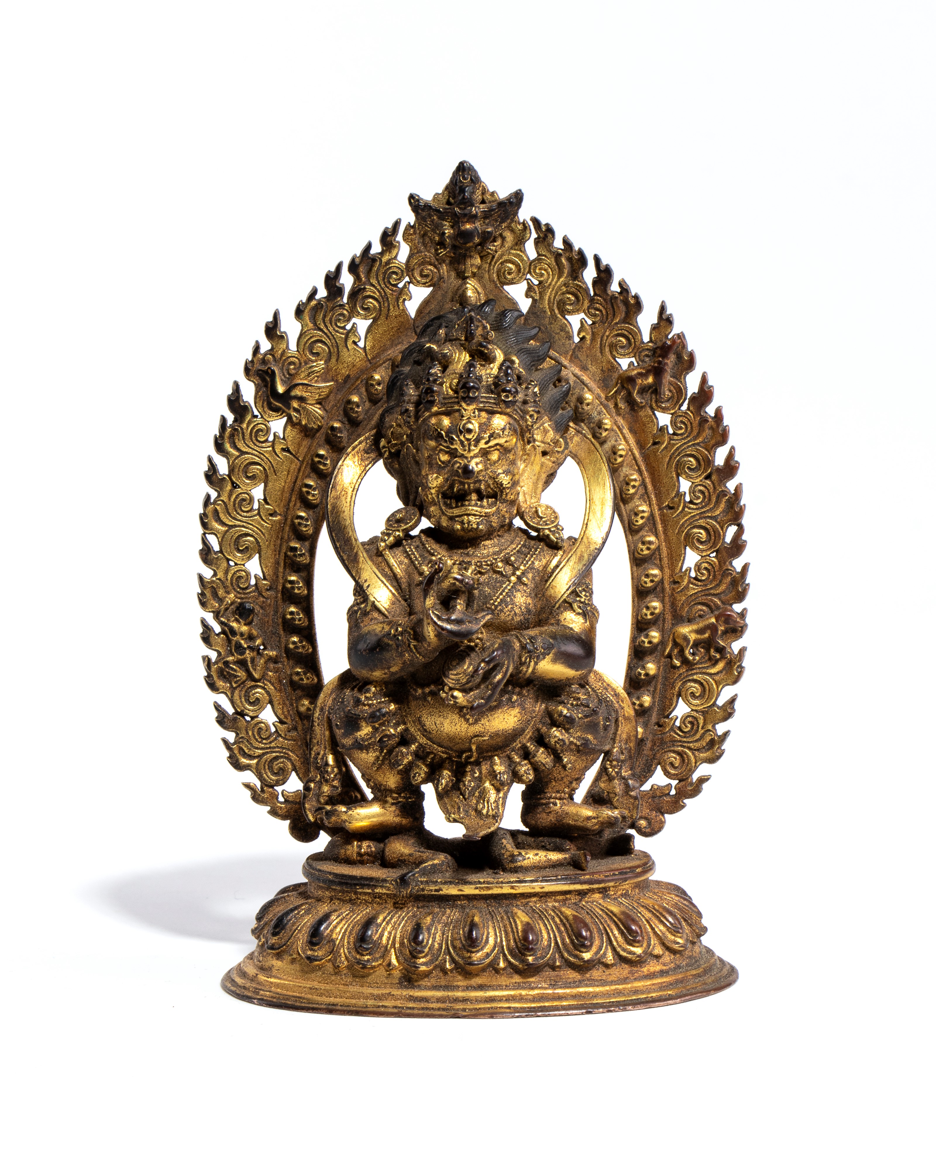 Figura di Mahakala, Cina