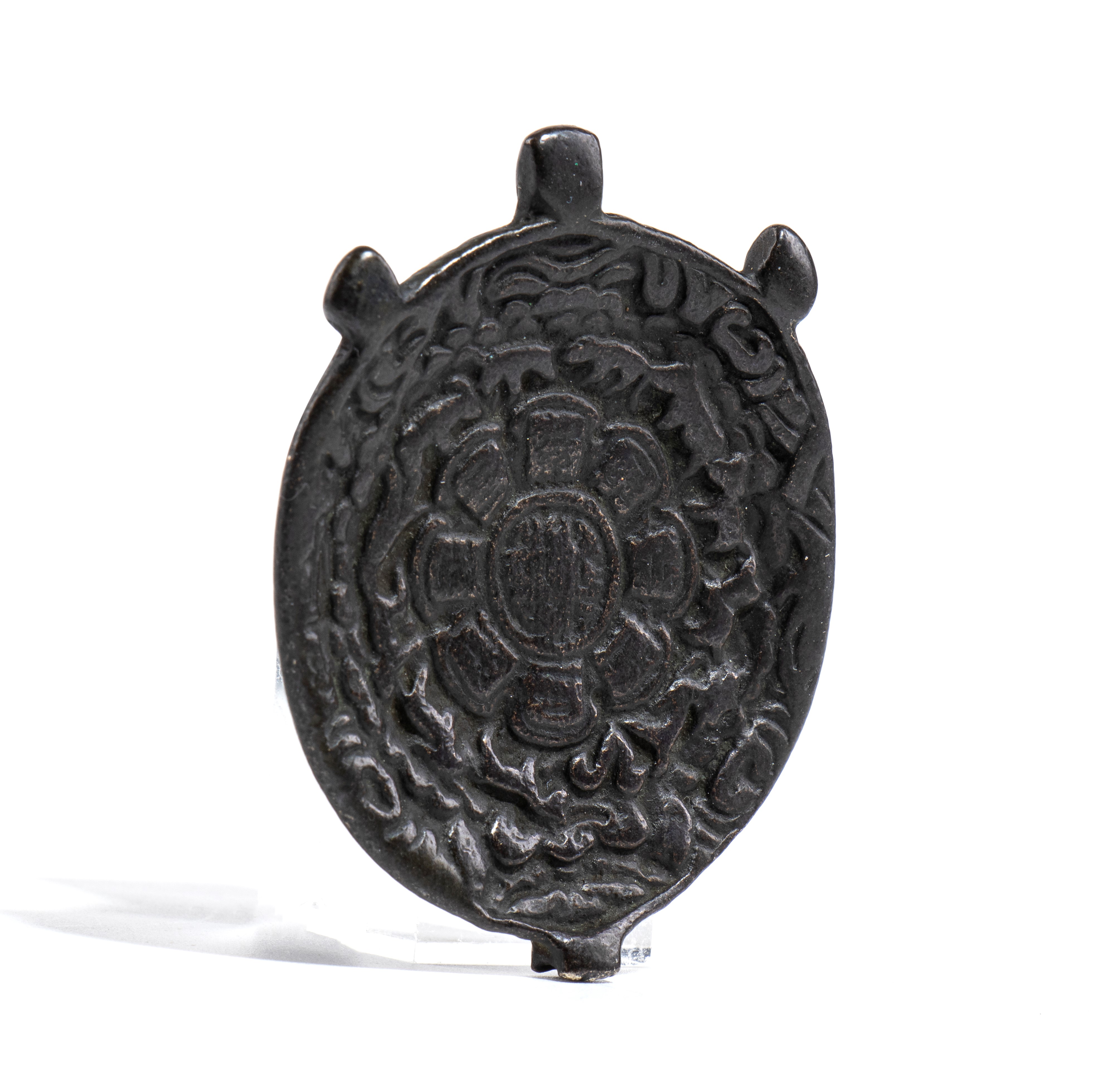 Ornamento pendente in bronzo, Cina, XX secolo