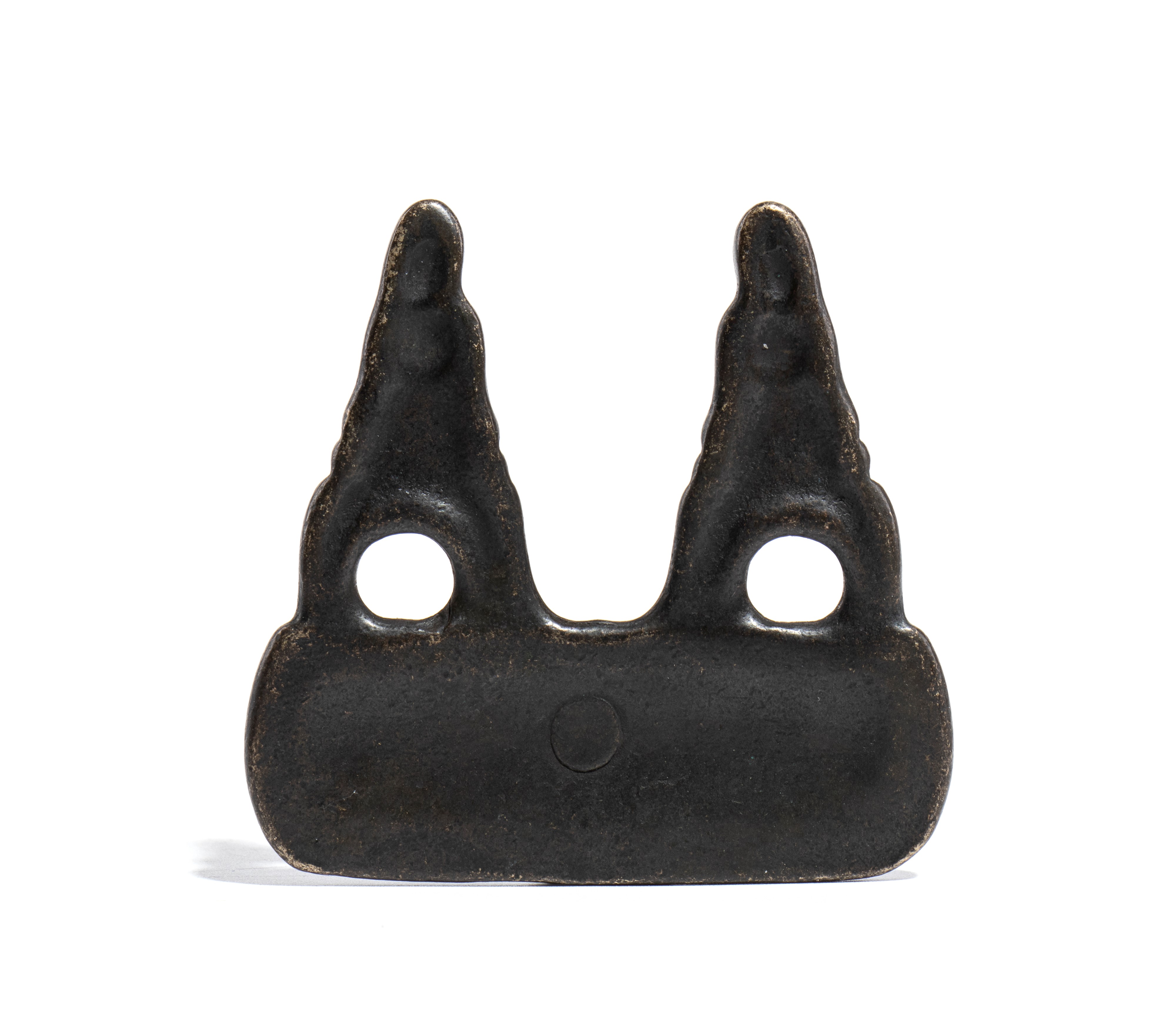 Amuleto buddista in bronzo, Cina, XX secolo