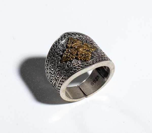 Ring with Vajra (Dorje), China