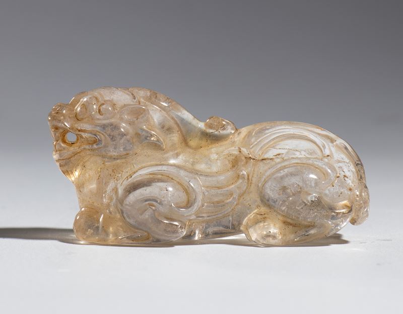 Figura di animale in cristallo