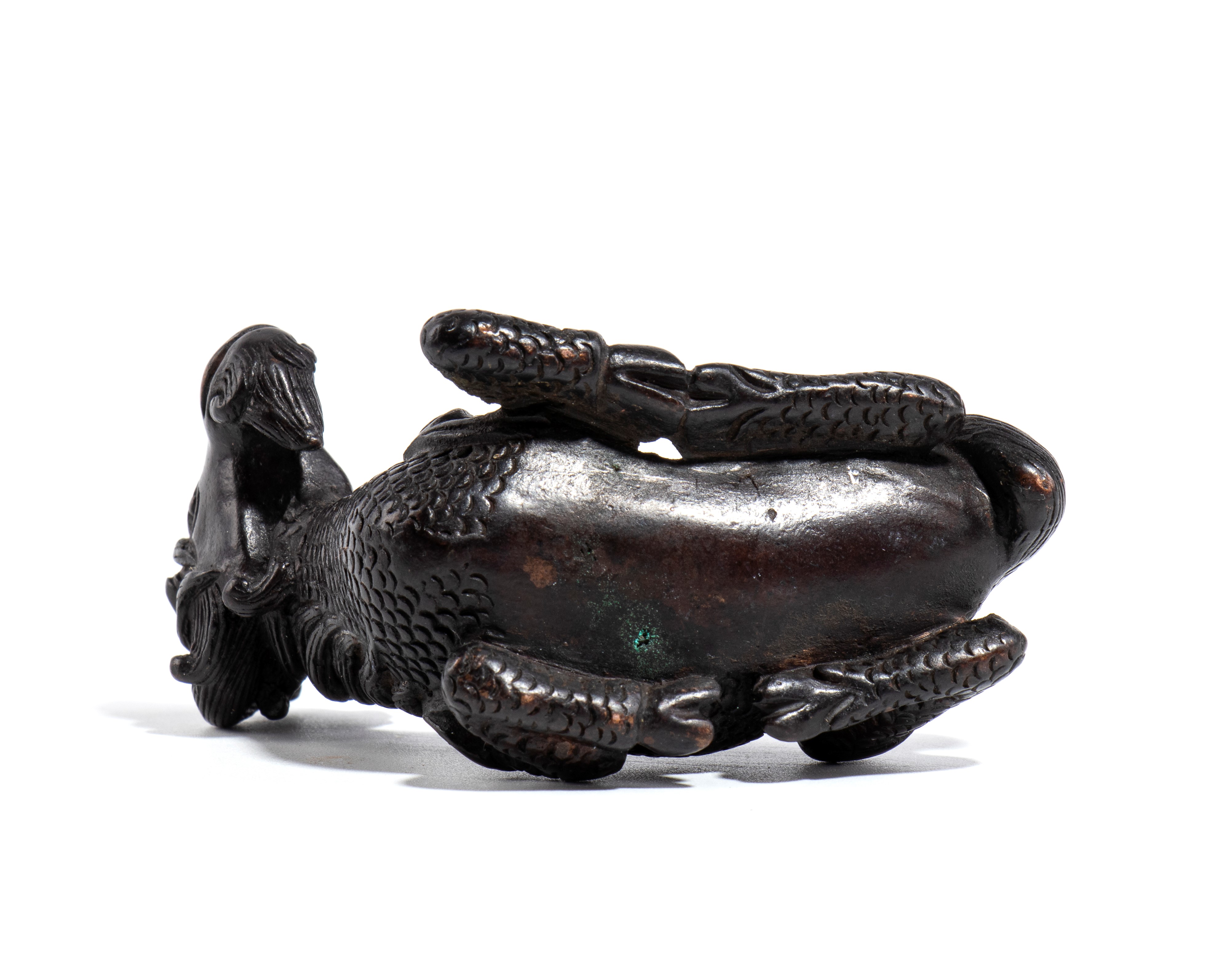 Intaglio in rame, Ariete, Cina, Inizio XX secolo