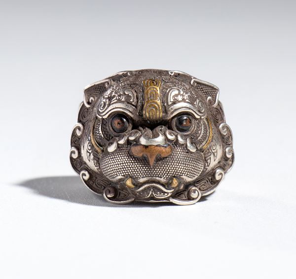 Zhibaba Ring with Animal Head 