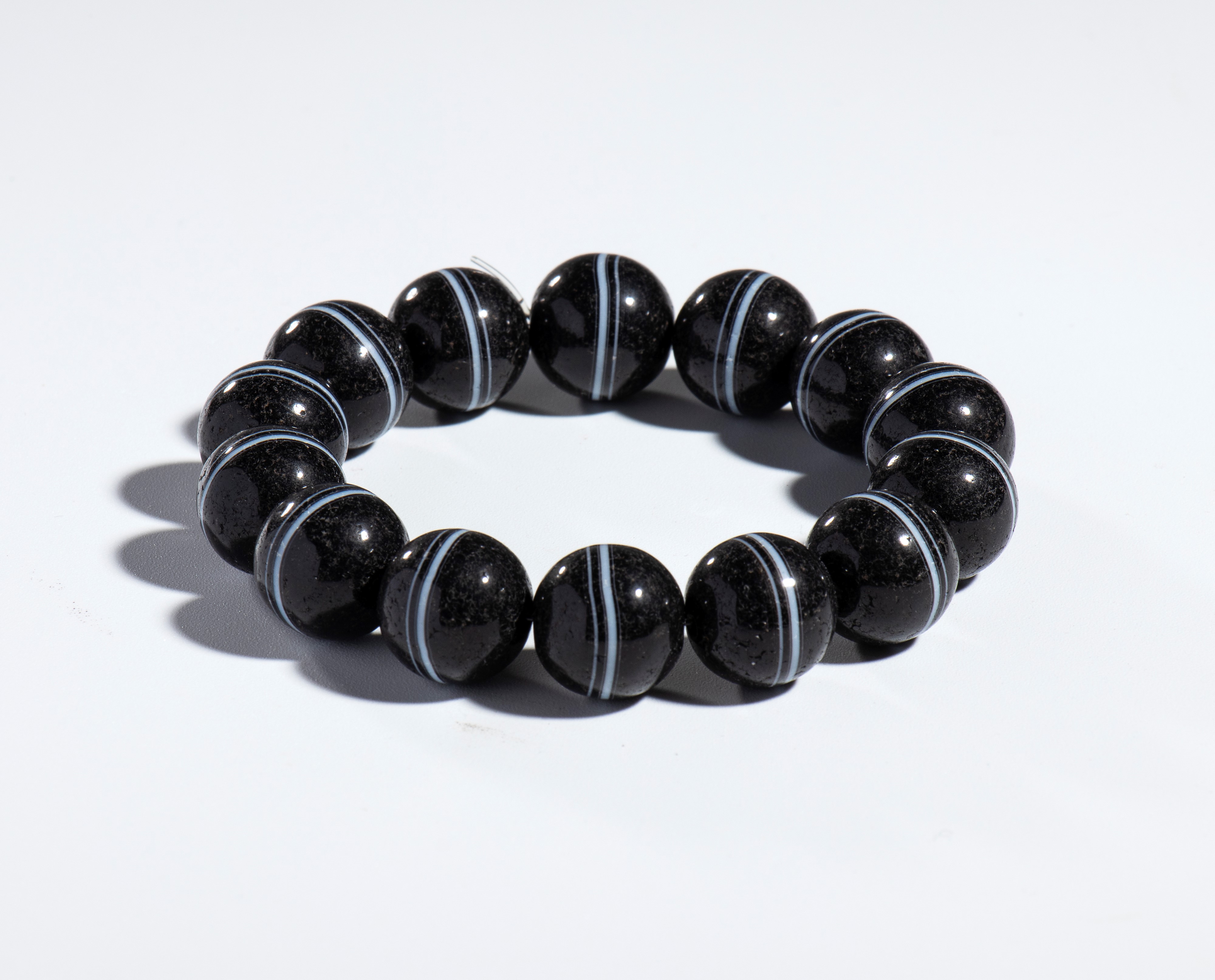 Collana in agata Yao Shi, Cina