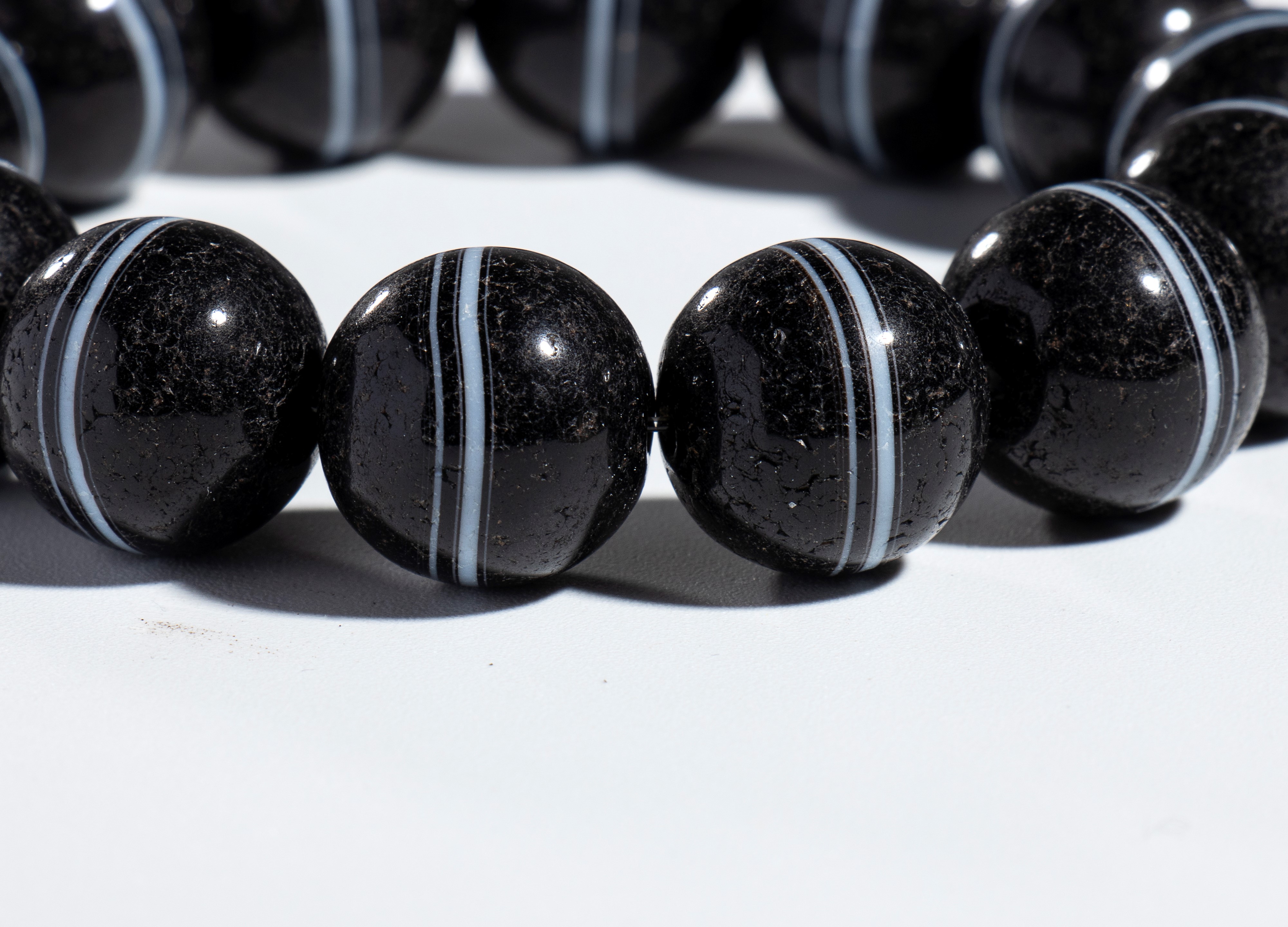 Collana in agata Yao Shi, Cina