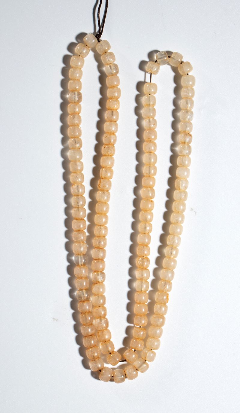 Collana di 108 perle di cristallo