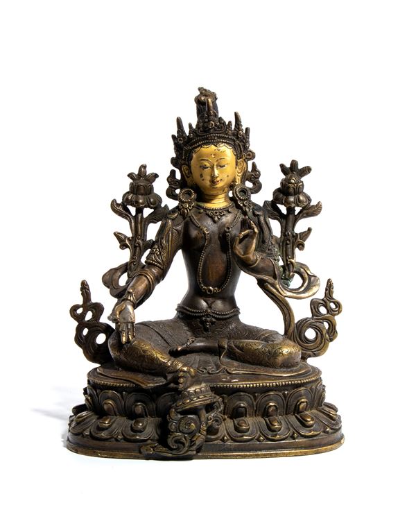 Figura di Tara Verde, Tibet