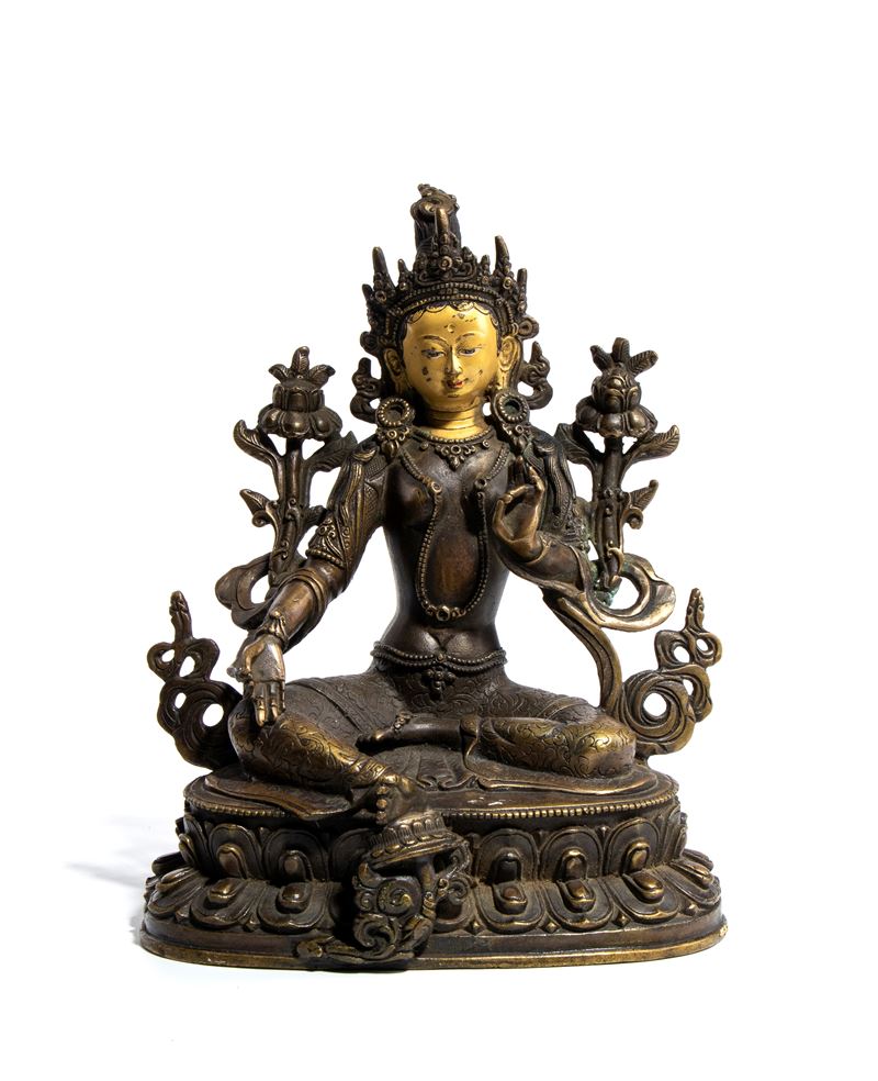 Figura di Tara Verde, Tibet
