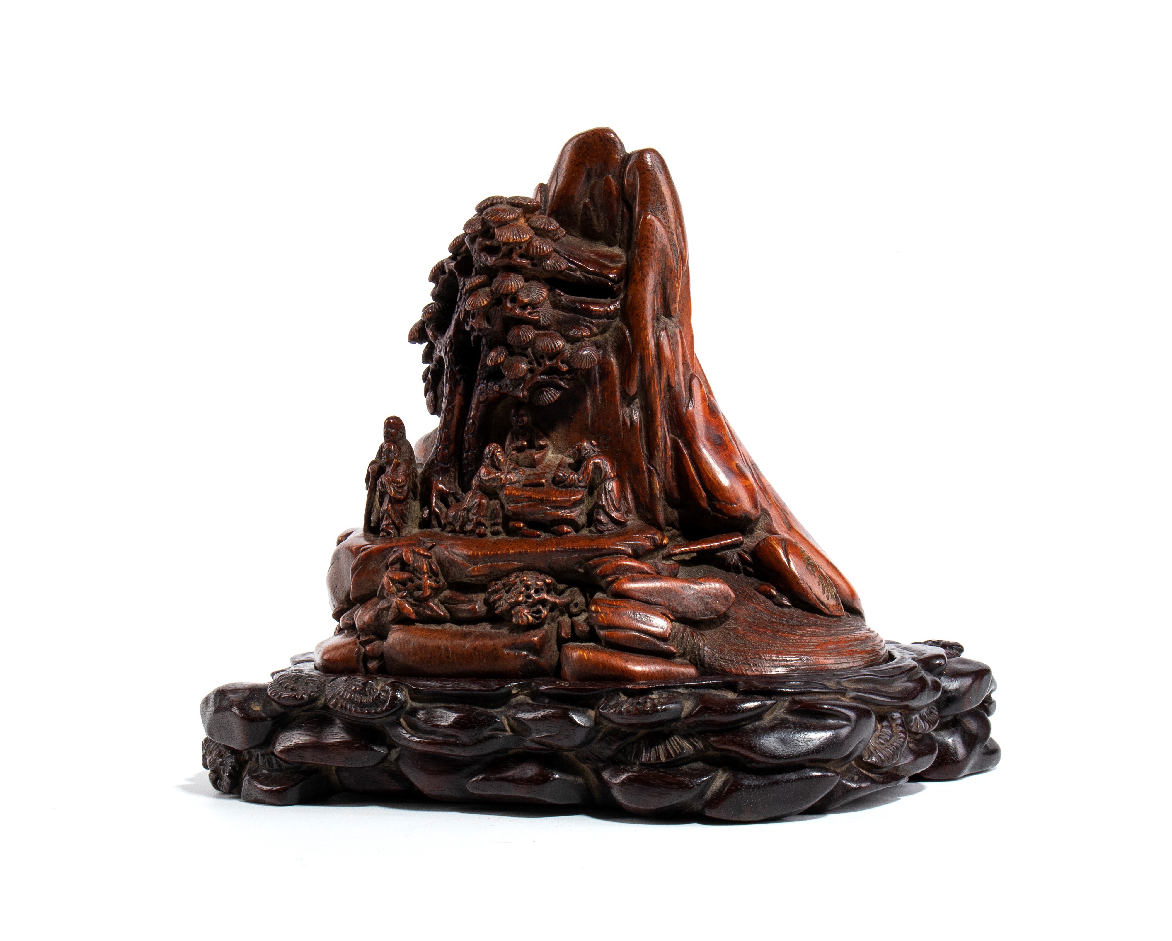 Scultura con paesaggio classico cinese, Cina