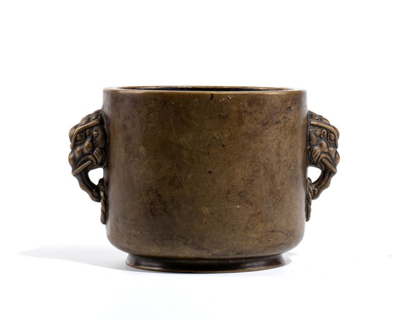 Incensiere in rame, Cina