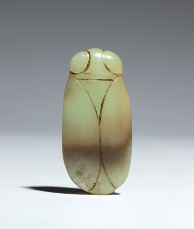 Cina, Cicala in giada, dinastia Qing, XIX secolo
