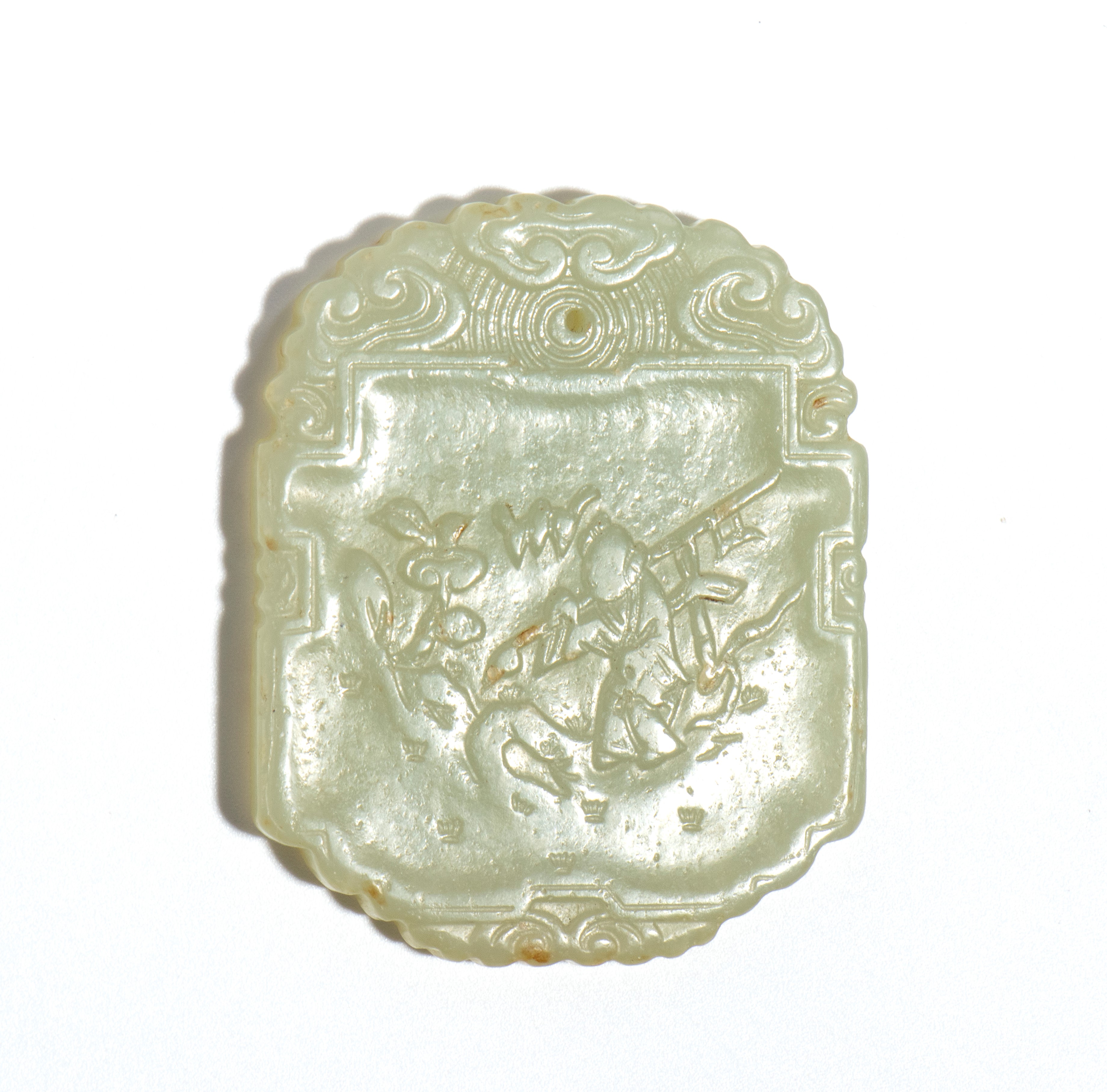 Ornamento pendente in giada, Cina