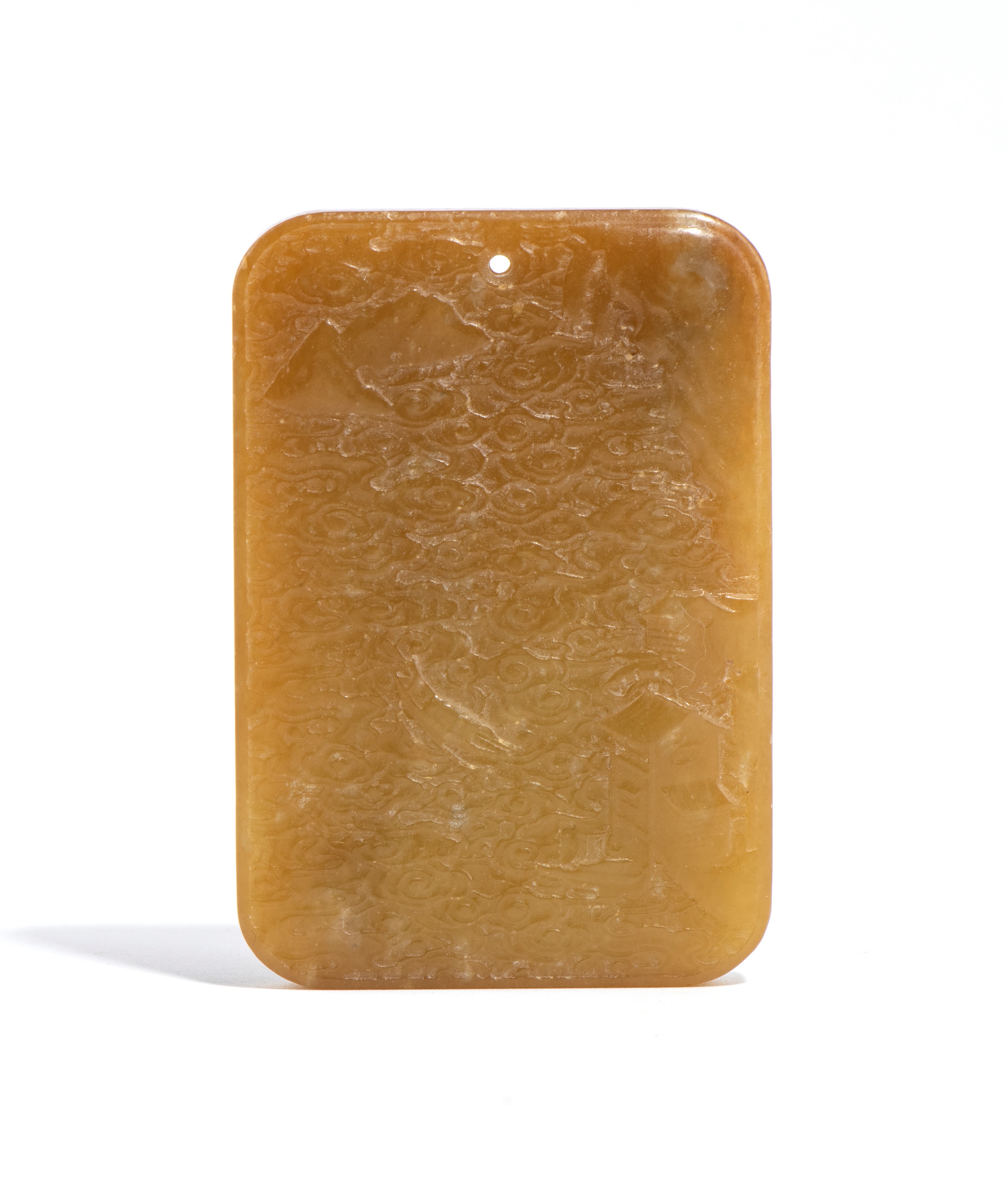 Placchetta in giada, Cina