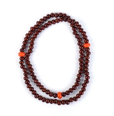 Collana buddista di semi di Bodhi 凤眼, Cina, XX secolo