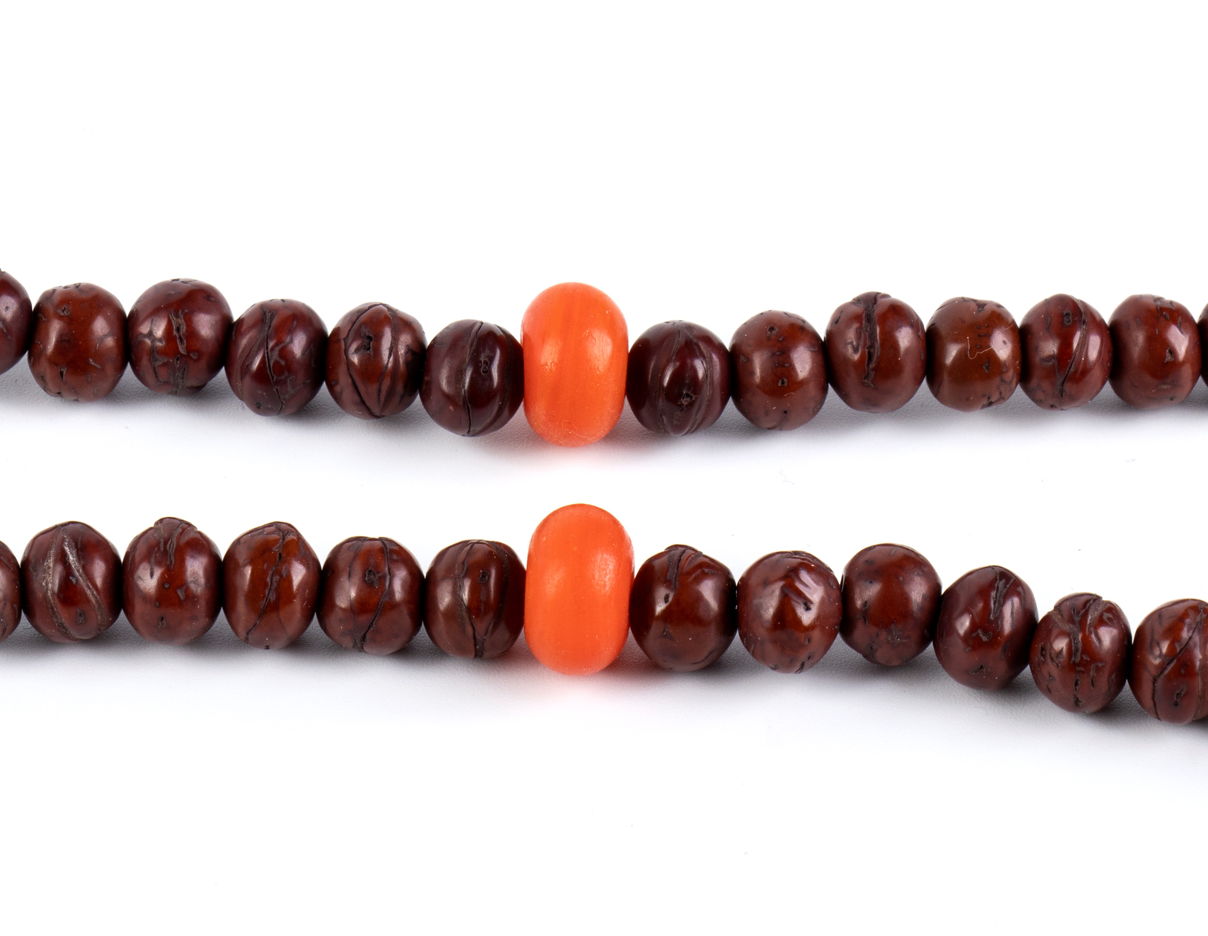 Collana buddista di semi di Bodhi 凤眼, Cina, XX secolo