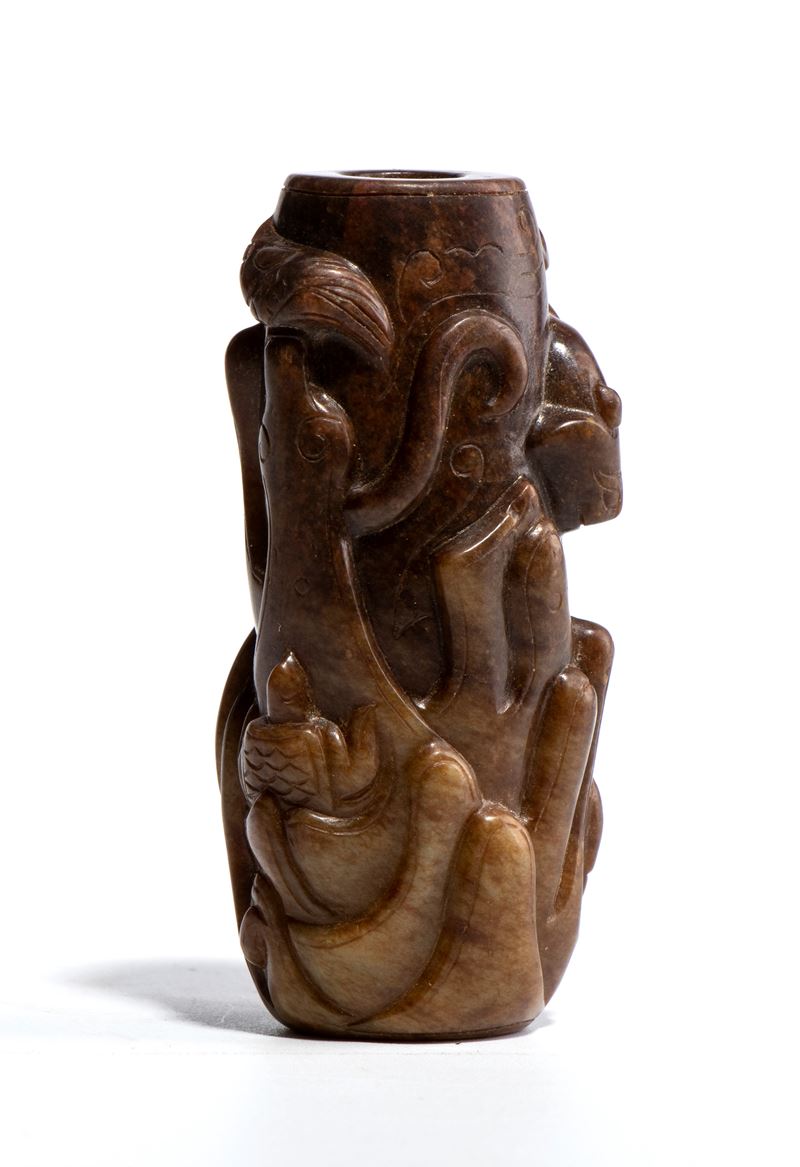 Ornamento pendente in giada, Cina