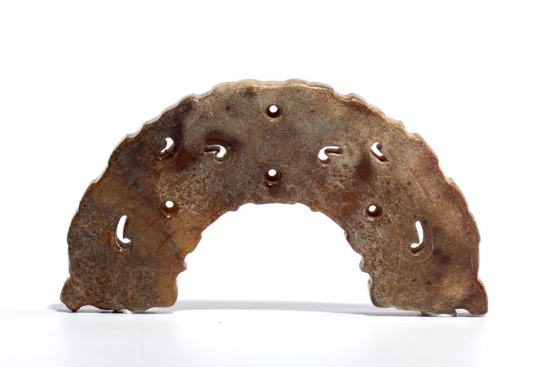 Placca ornamentale in giada, Cina