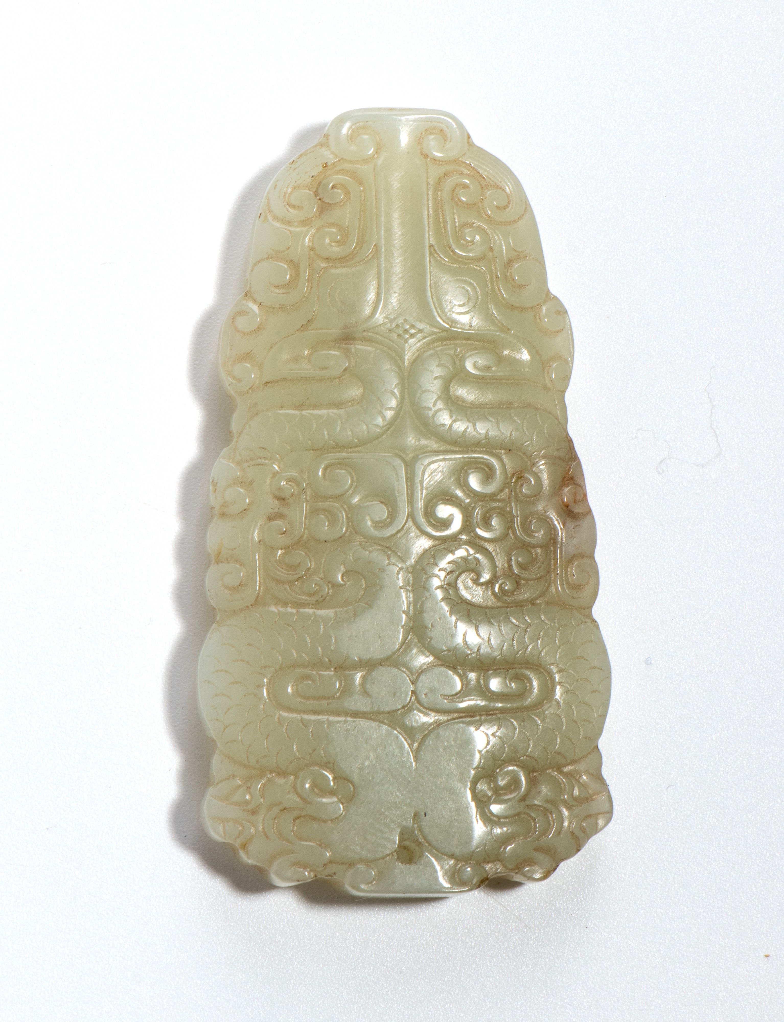 Ornamento pendente in giada, Cina