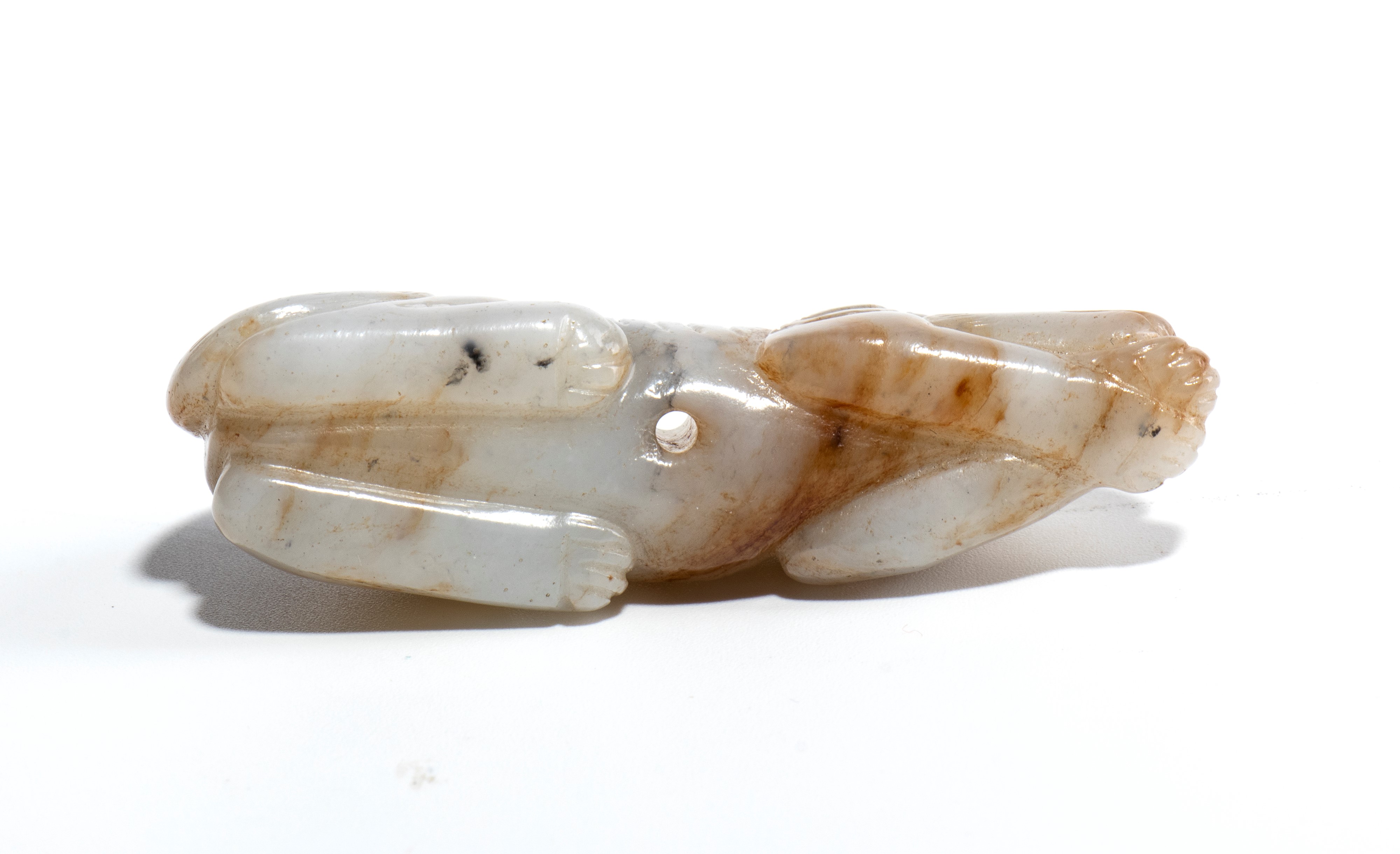 Intaglio in giada, Canide in stile dinastia Song, Cina