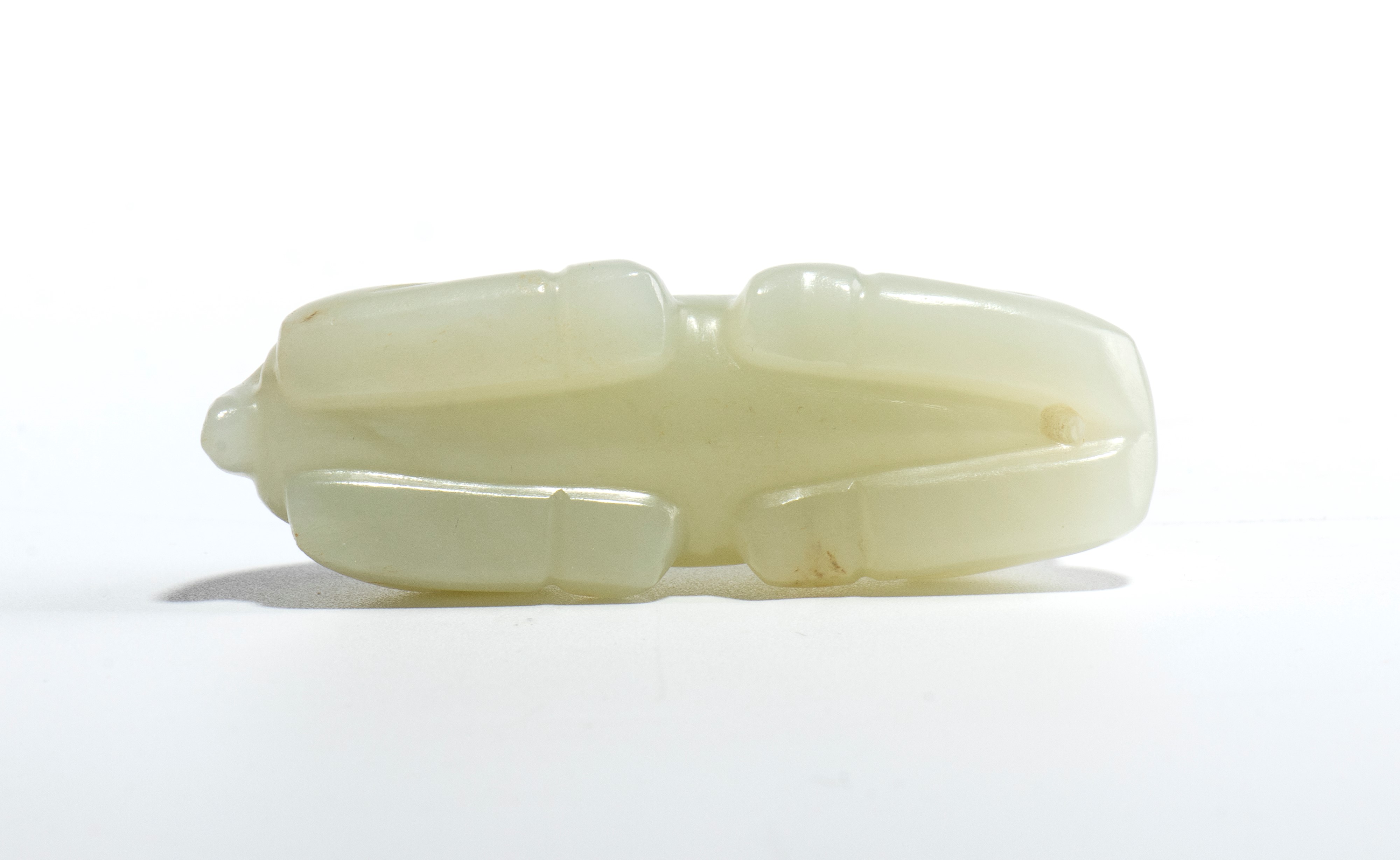 Intaglio in giada bianca, Cina