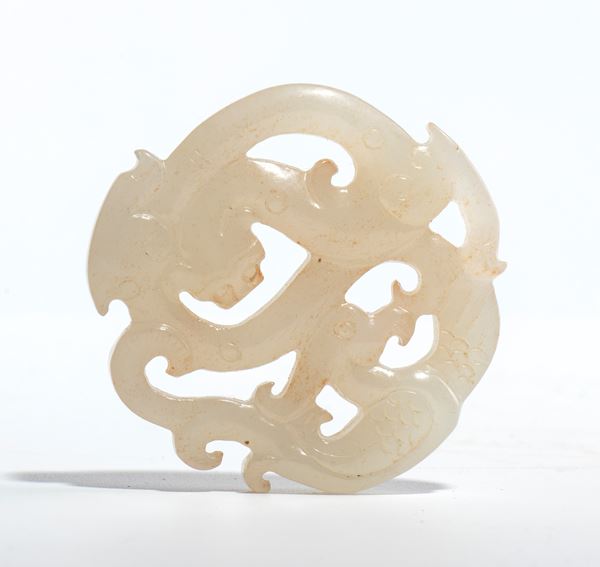 Ornamento pendente in giada, Cina