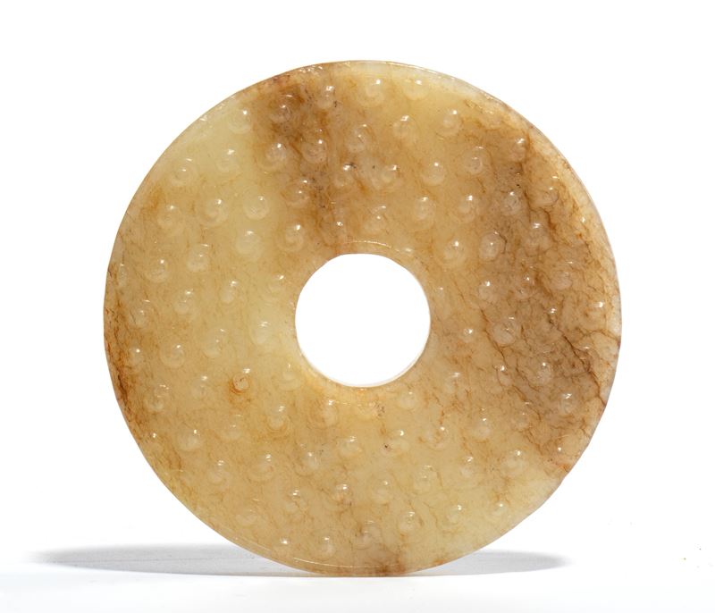 Bel disco Bi in giada, Cina