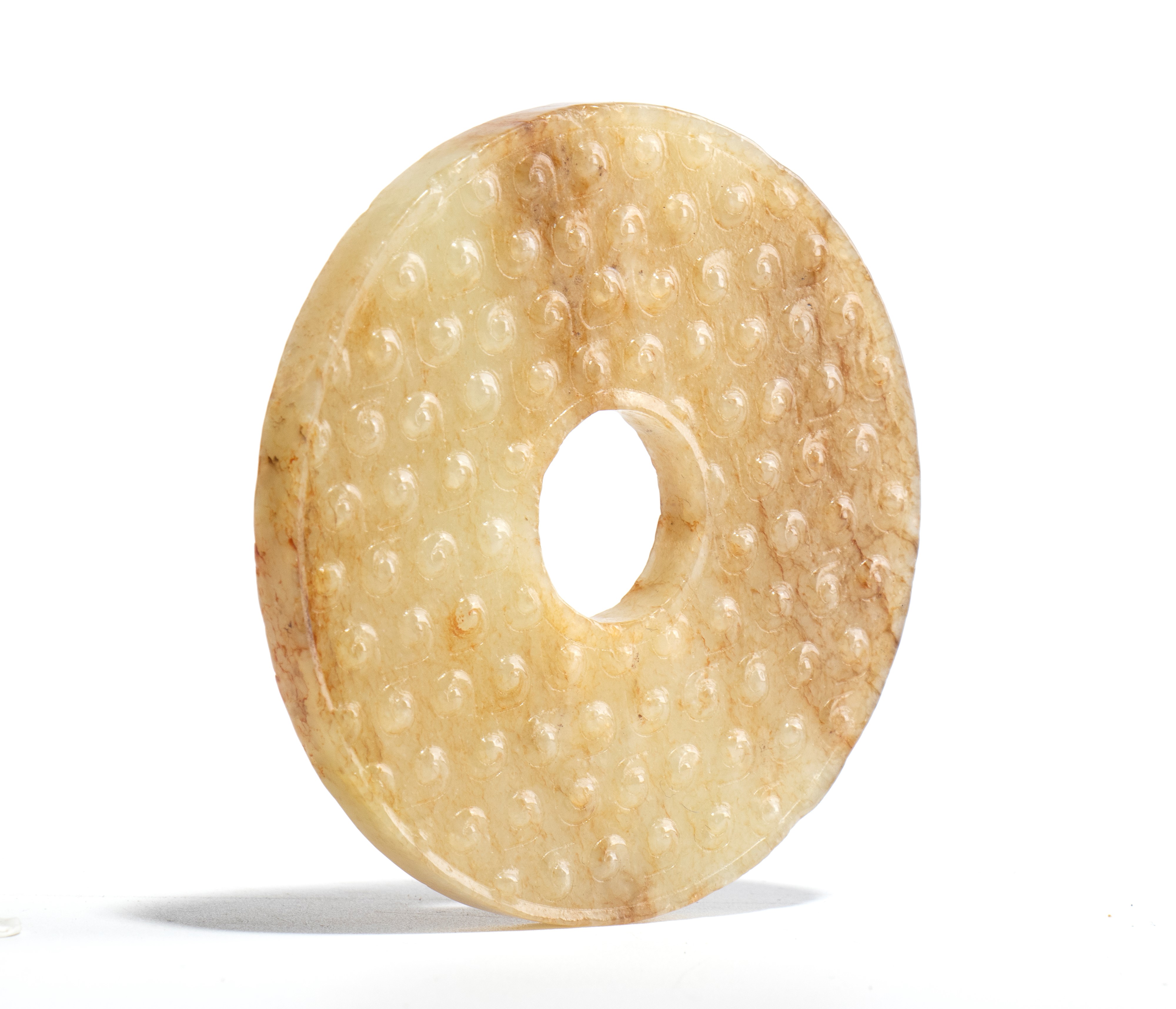 Bel disco Bi in giada, Cina