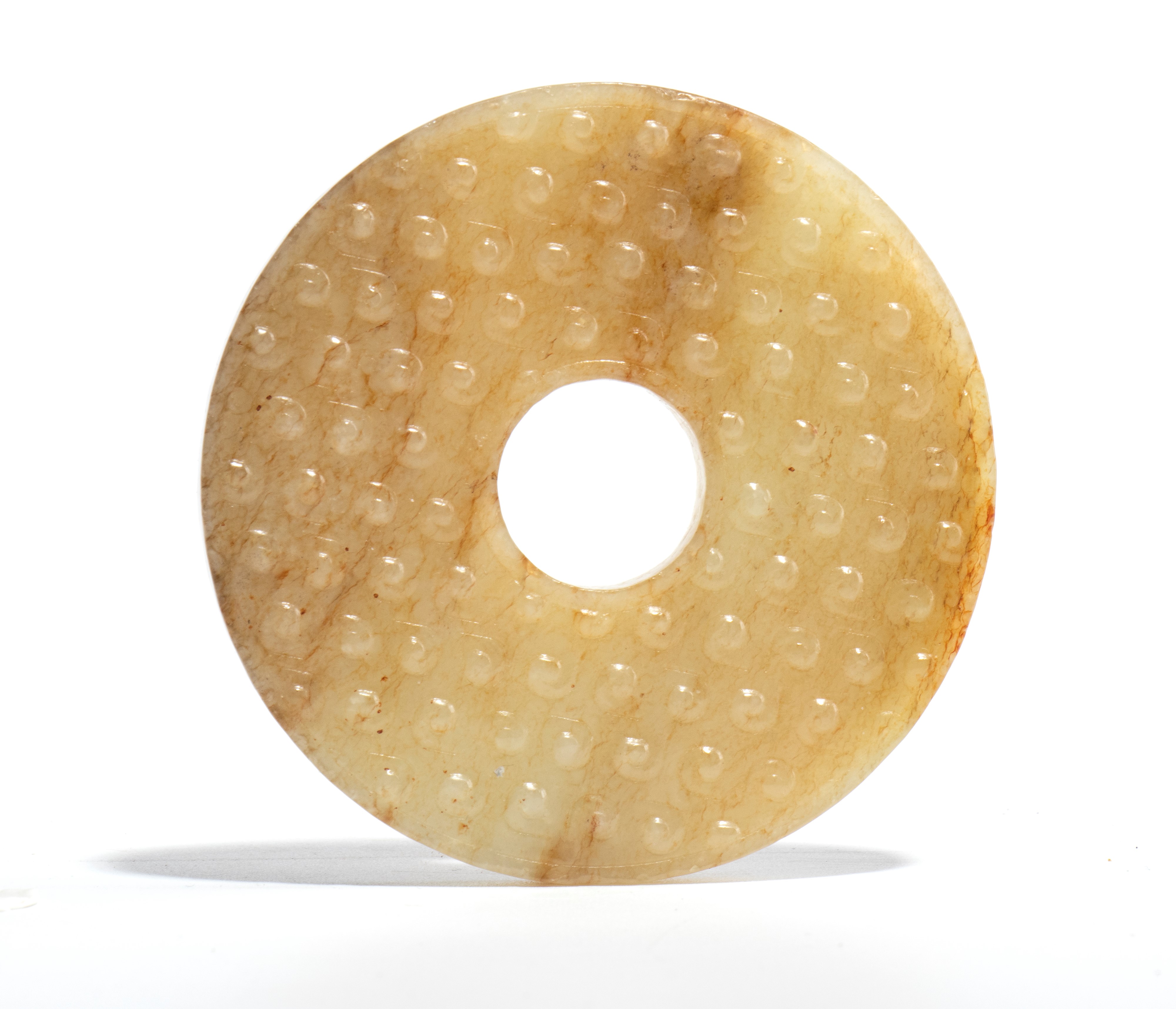 Bel disco Bi in giada, Cina