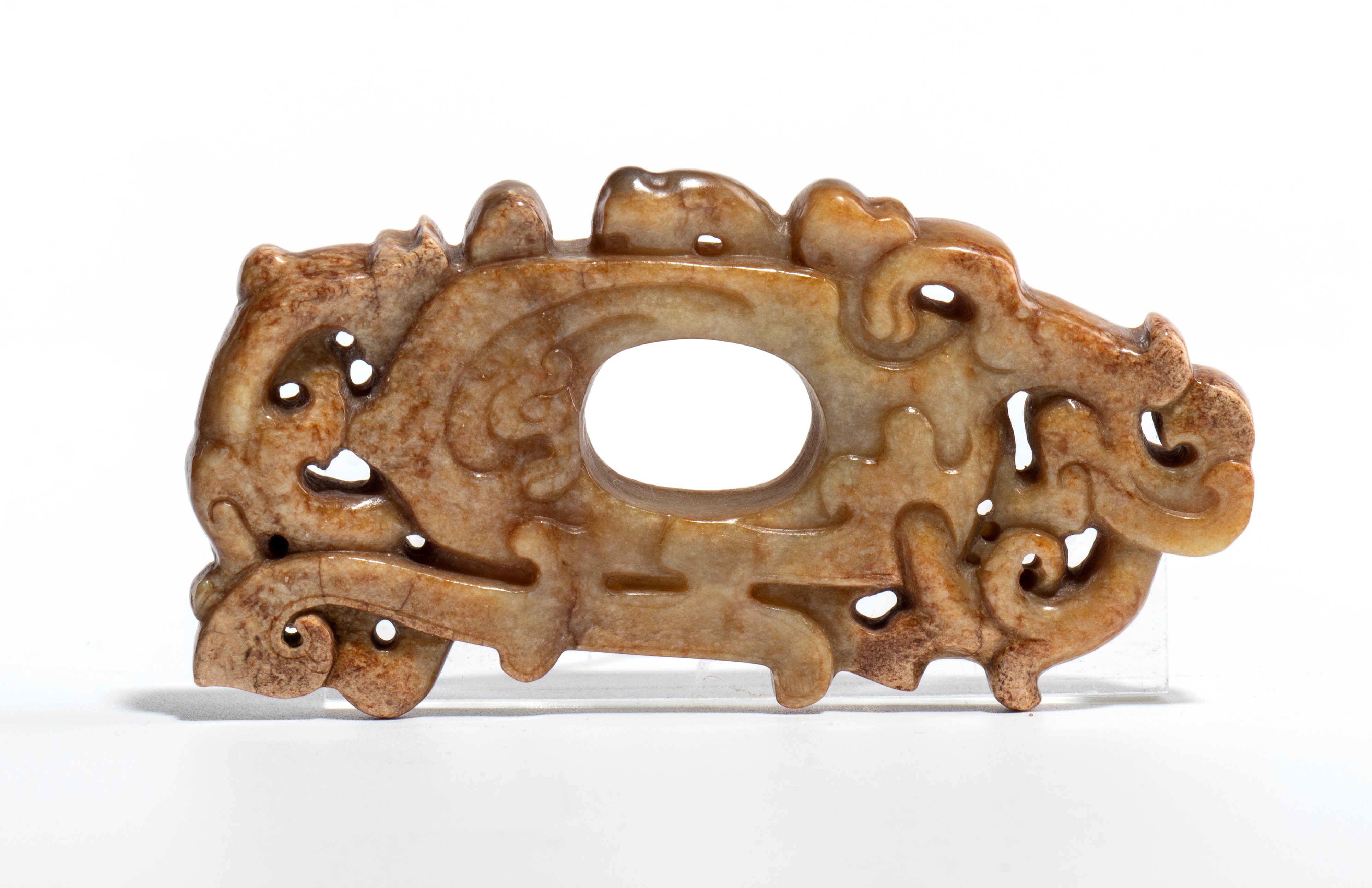 Ornamento pendente in giada, Cina