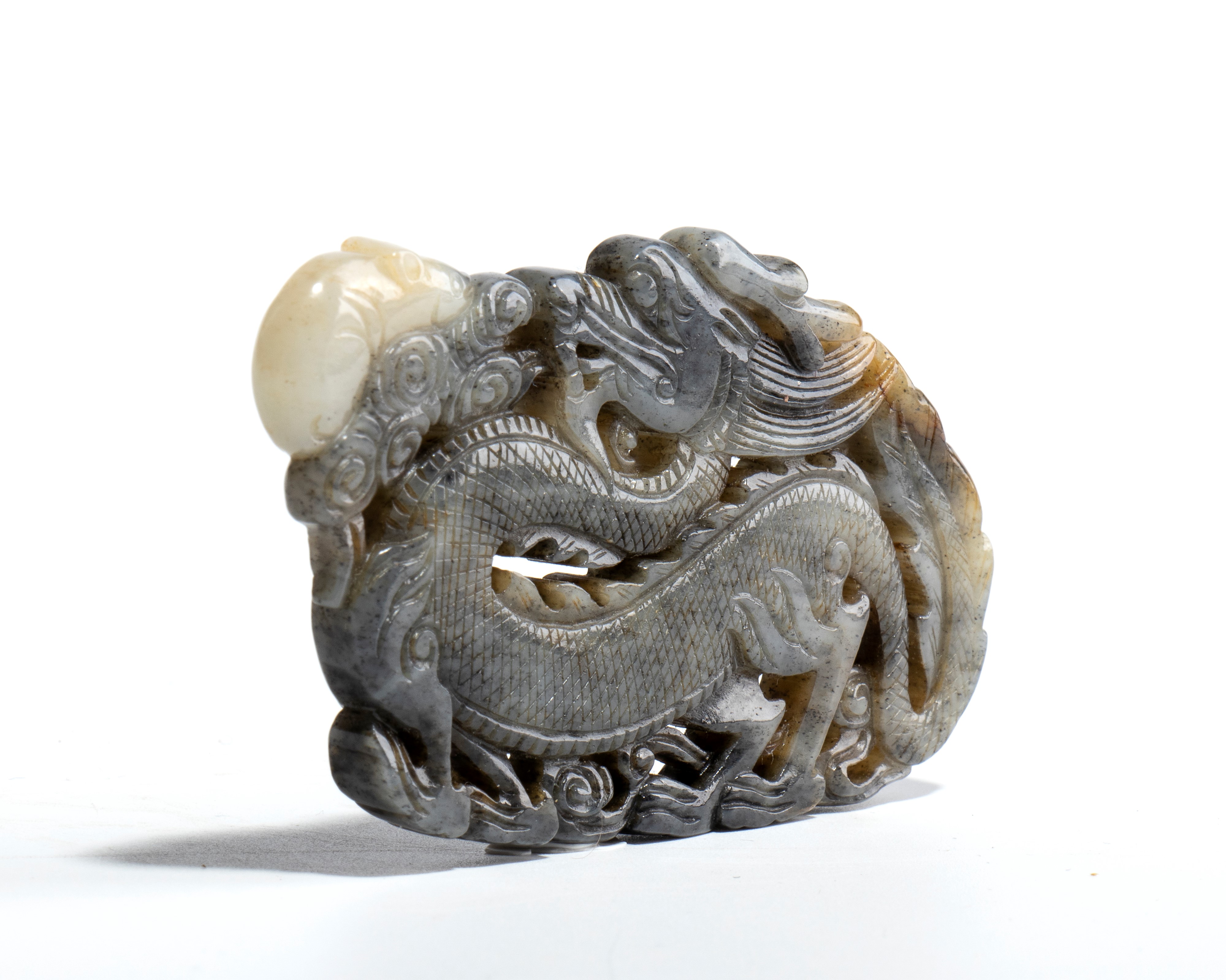 Placchetta ornamentale in giada , Cina