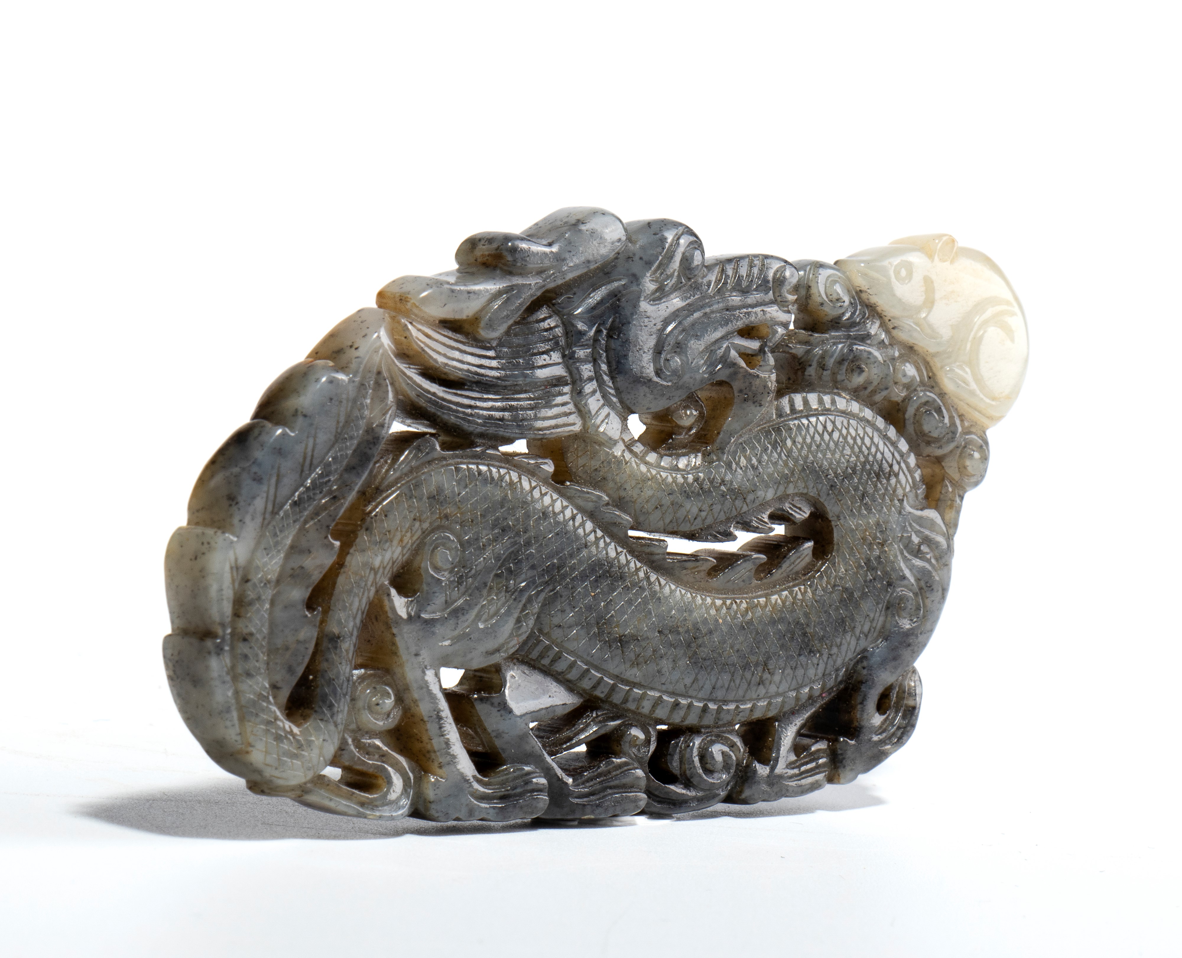 Placchetta ornamentale in giada , Cina