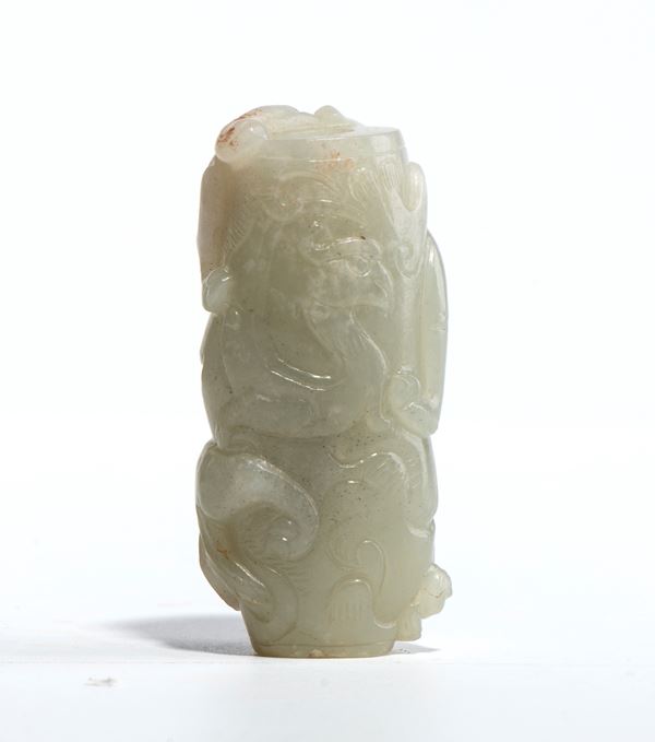 Ornamento pendente in giada, Cina