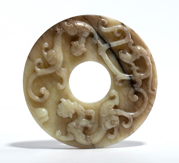 Disco in giada, Cina