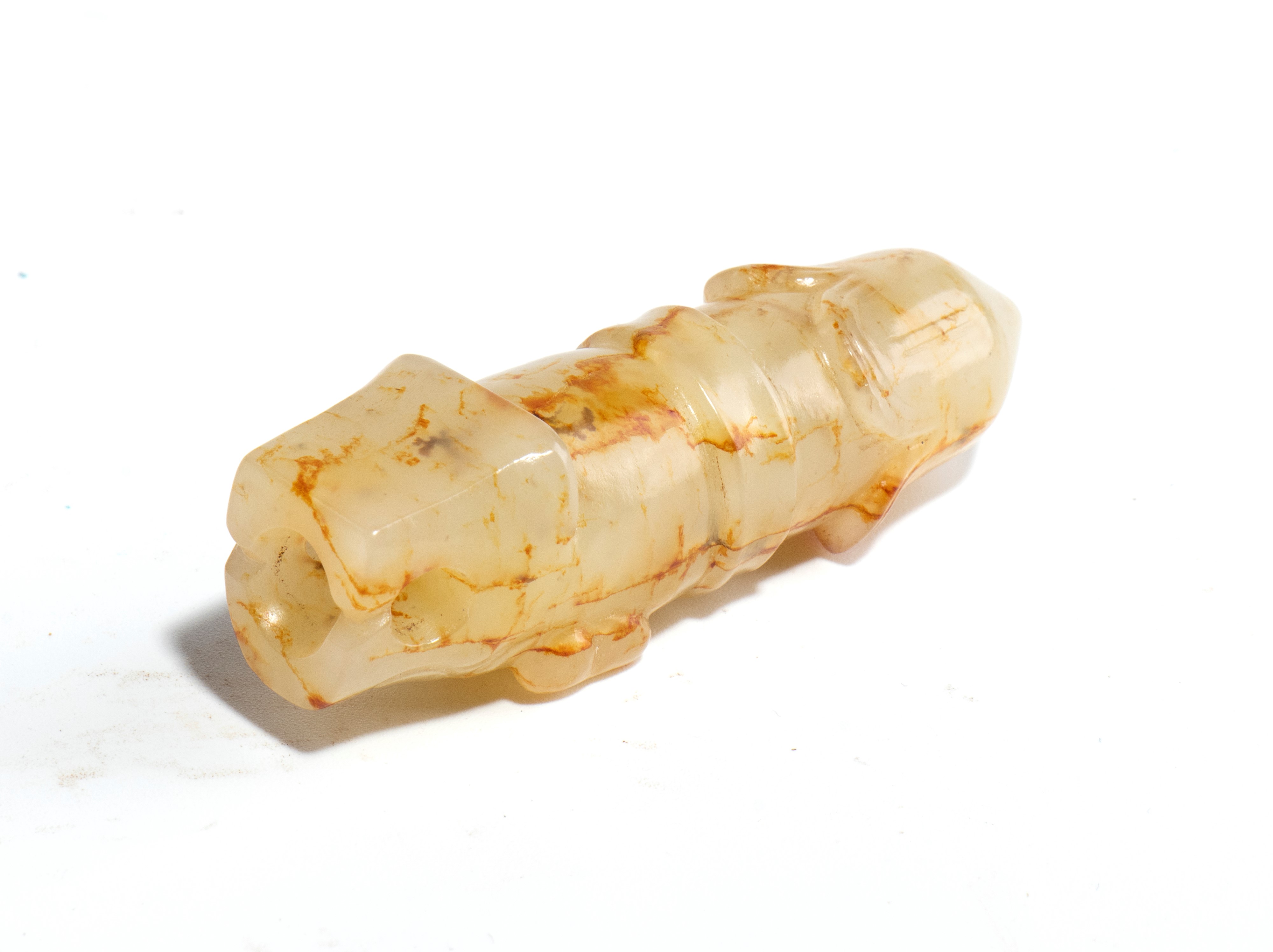 Oggetto rituale devozionale in giada, Cina