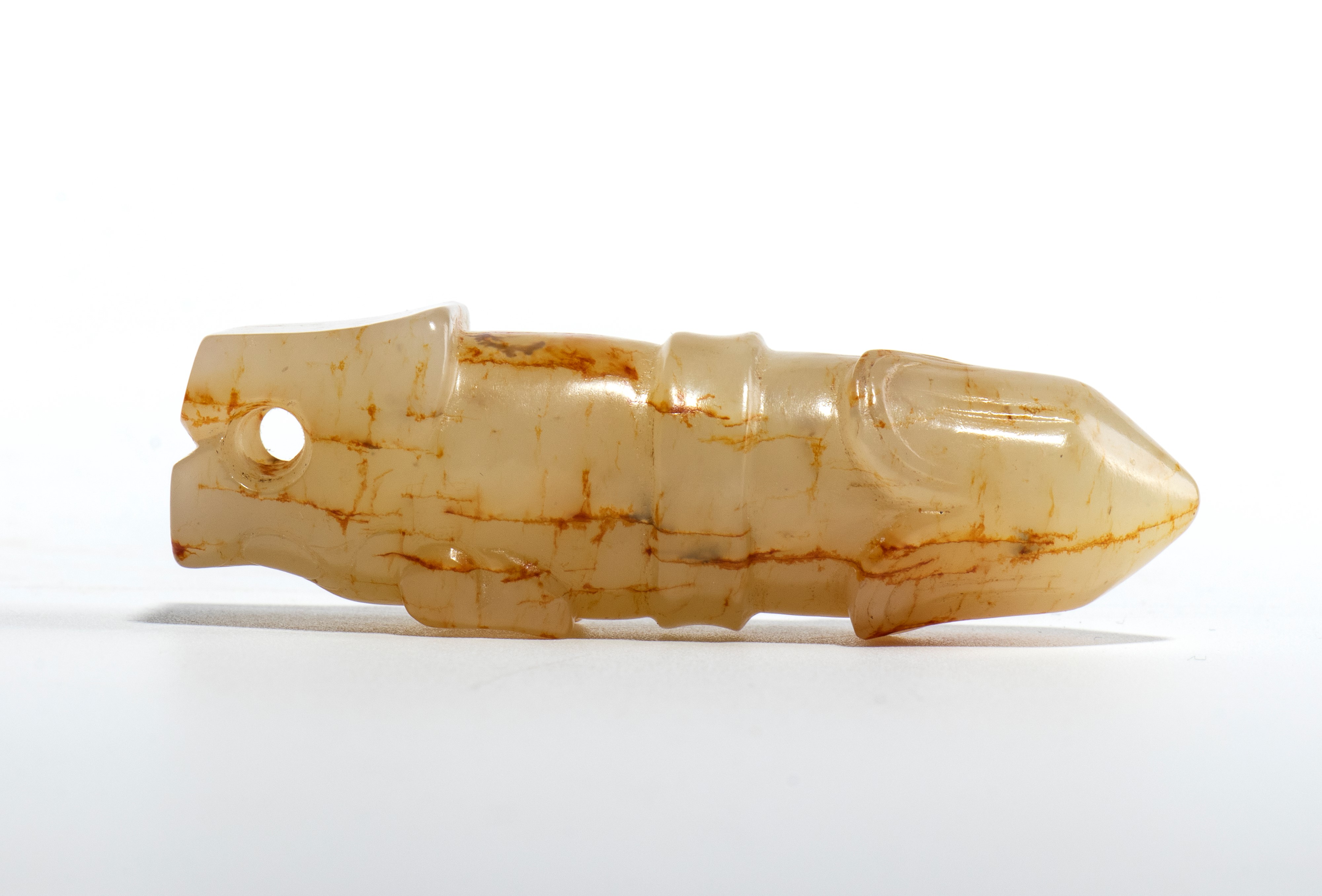 Oggetto rituale devozionale in giada, Cina