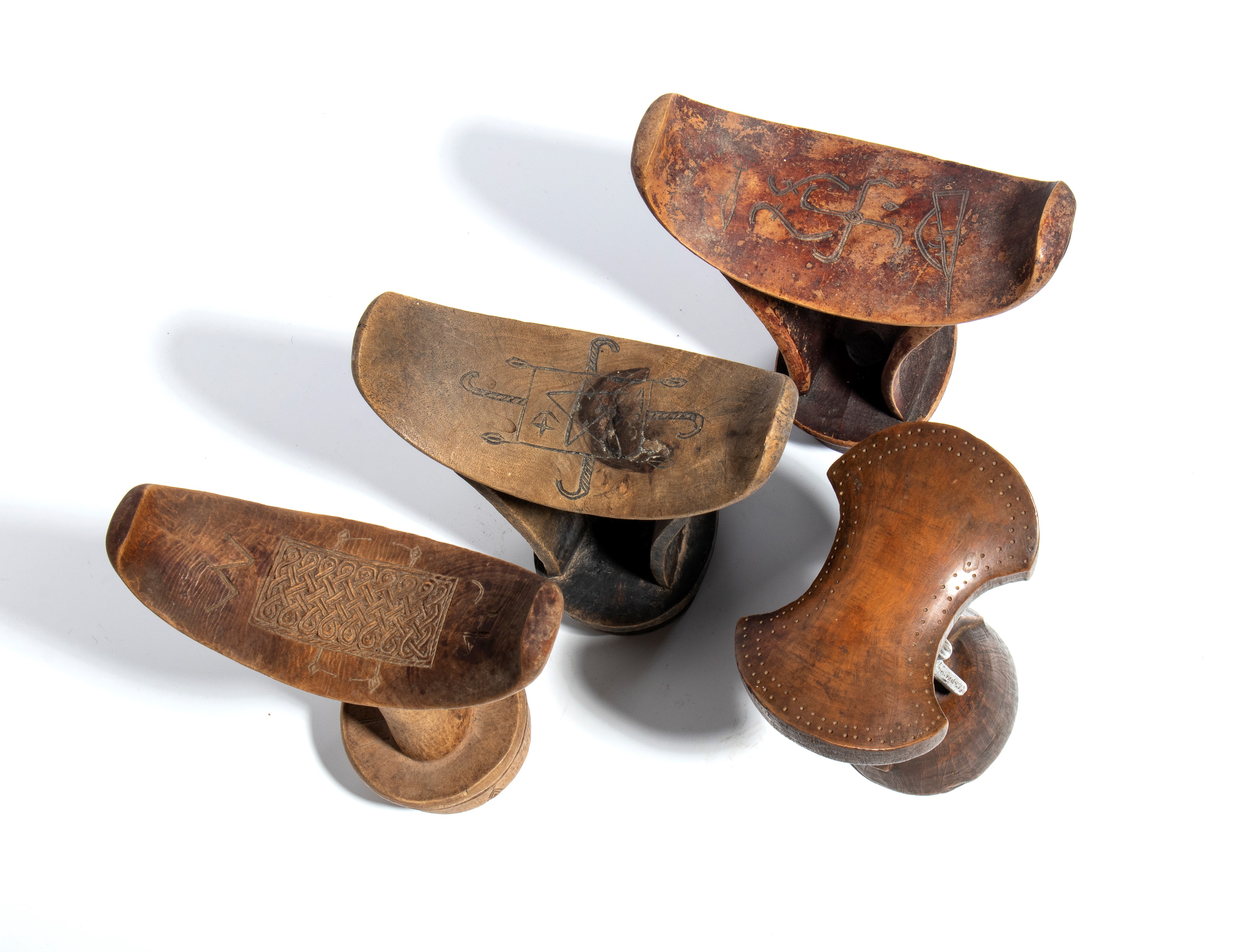 Gruppo di quattro Poggiatesta , Sudan