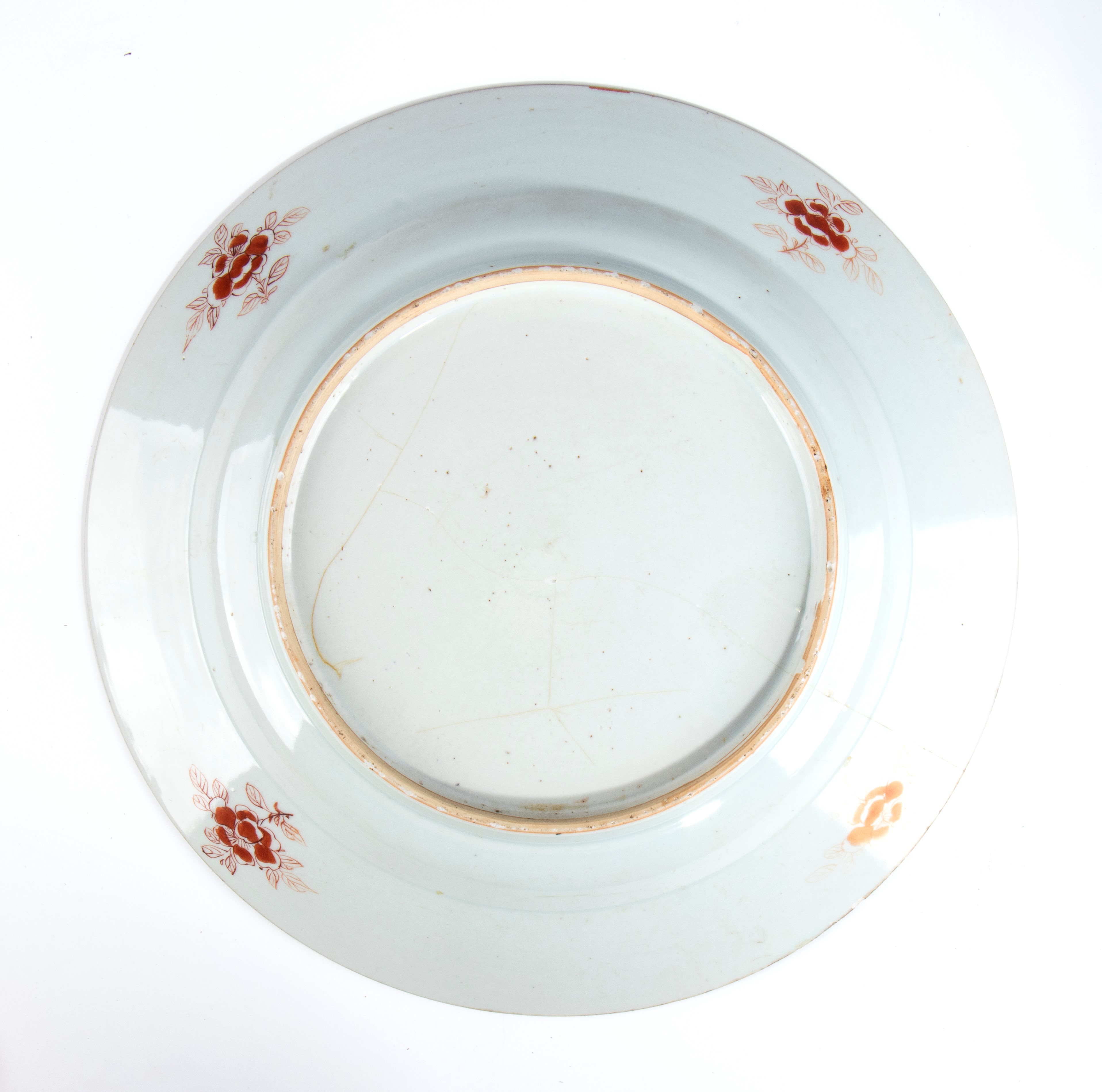 Piatto in porcellana famiglia verde, Cina