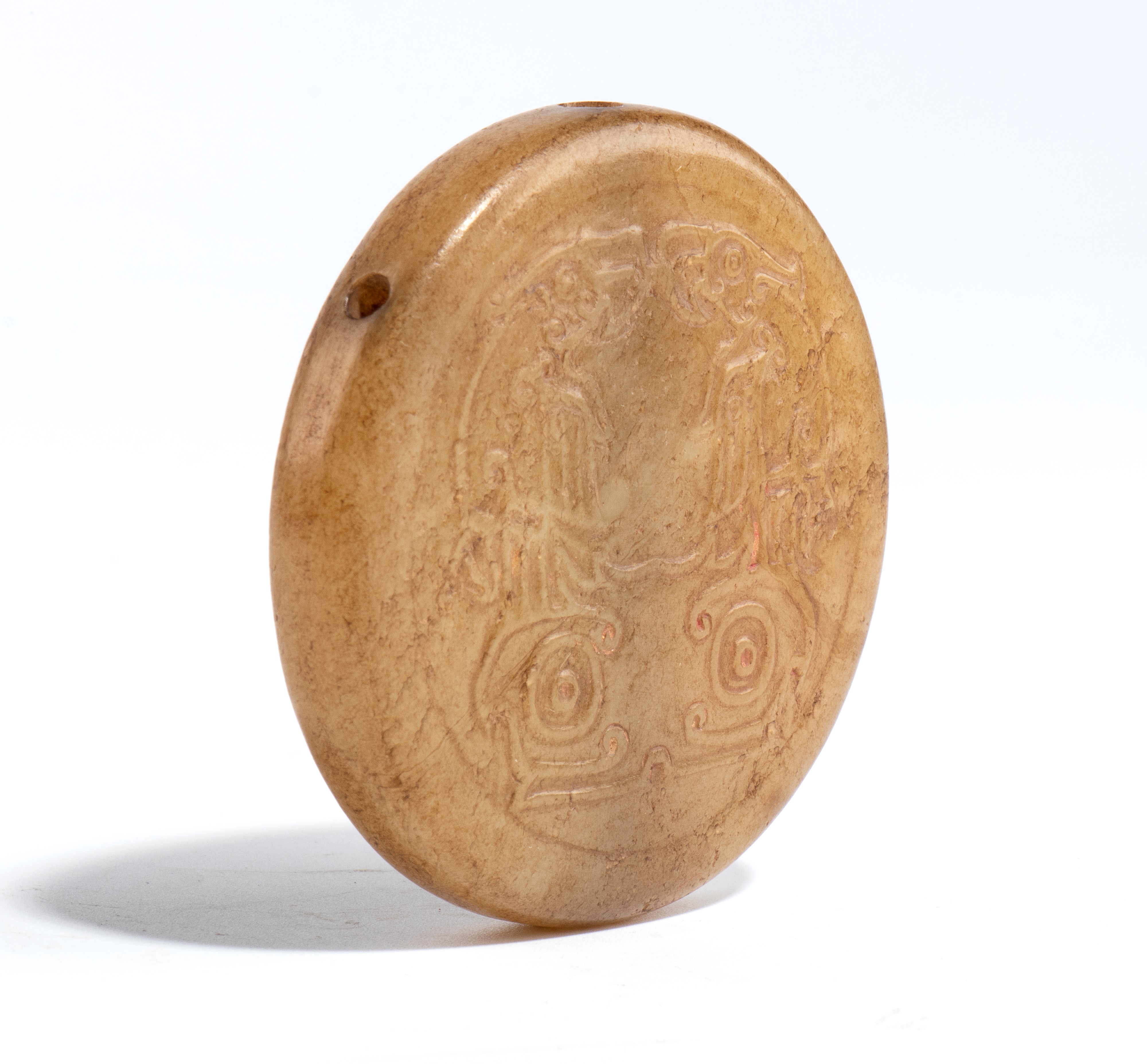 Ornamento pendente in giada, Cina