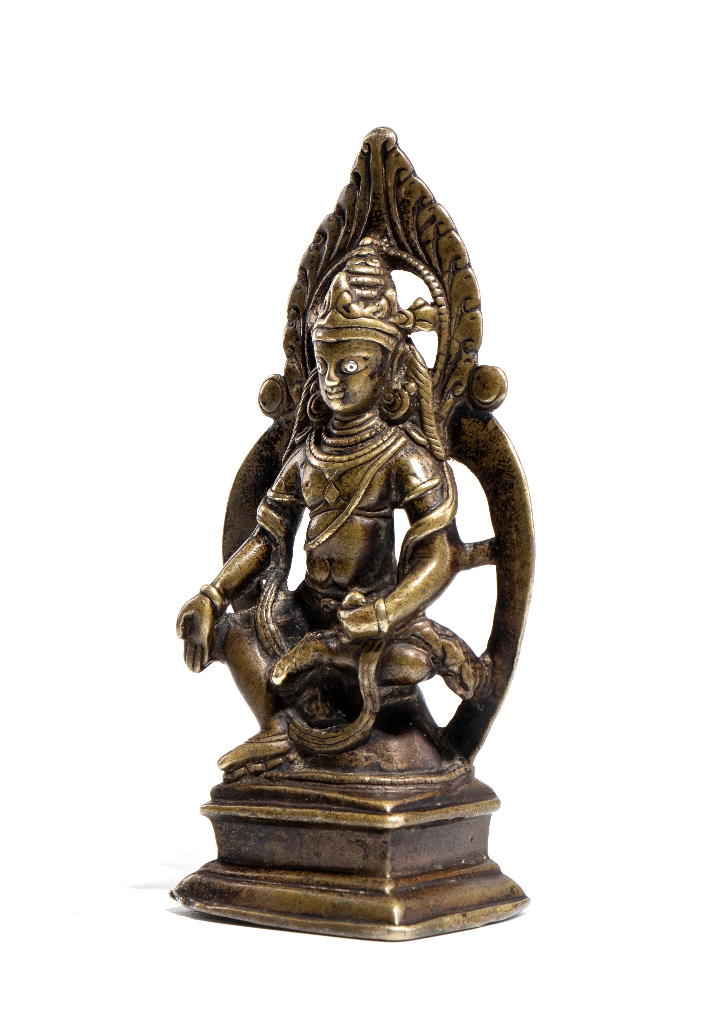 Una figura di Buddha, Kashmir, India
