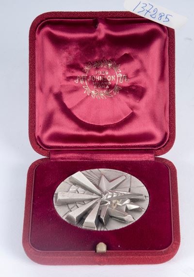 Medaglia in argento 800/1000 per il centenario di Albert Einstein