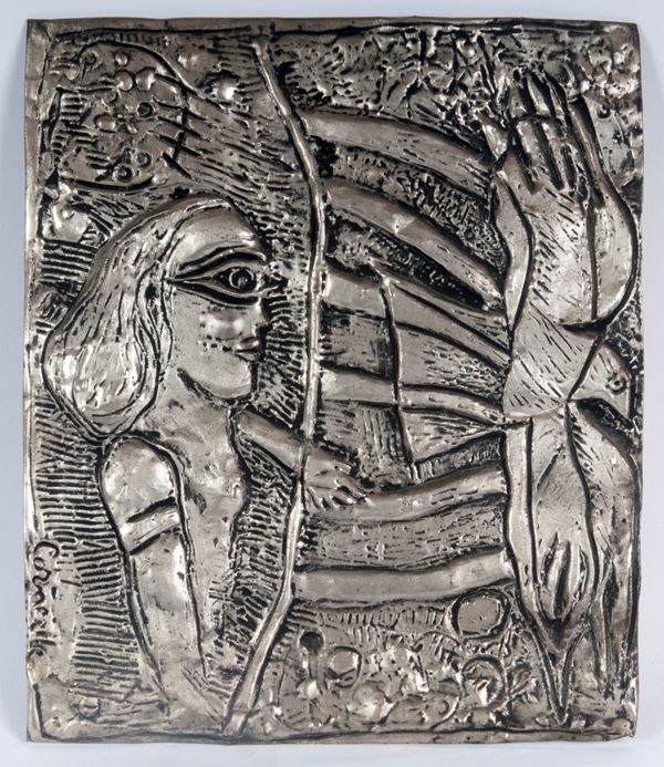 CORNEILLE - Femme au palmiere