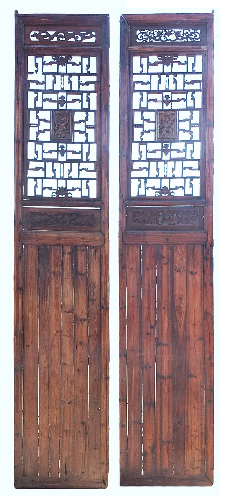 Coppia di grande porte, Cina