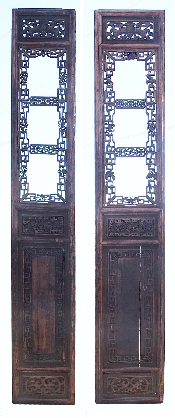 Coppia di grande porte,Cina