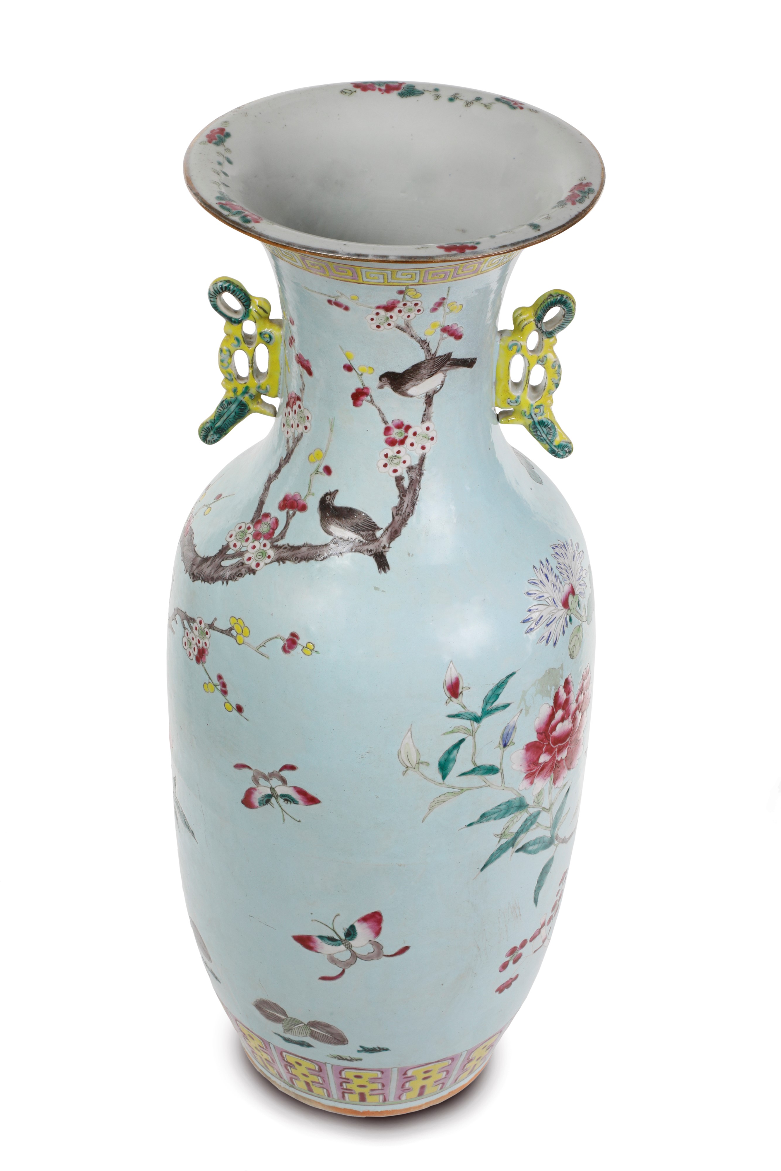 Grande vaso a balaustro, Cina