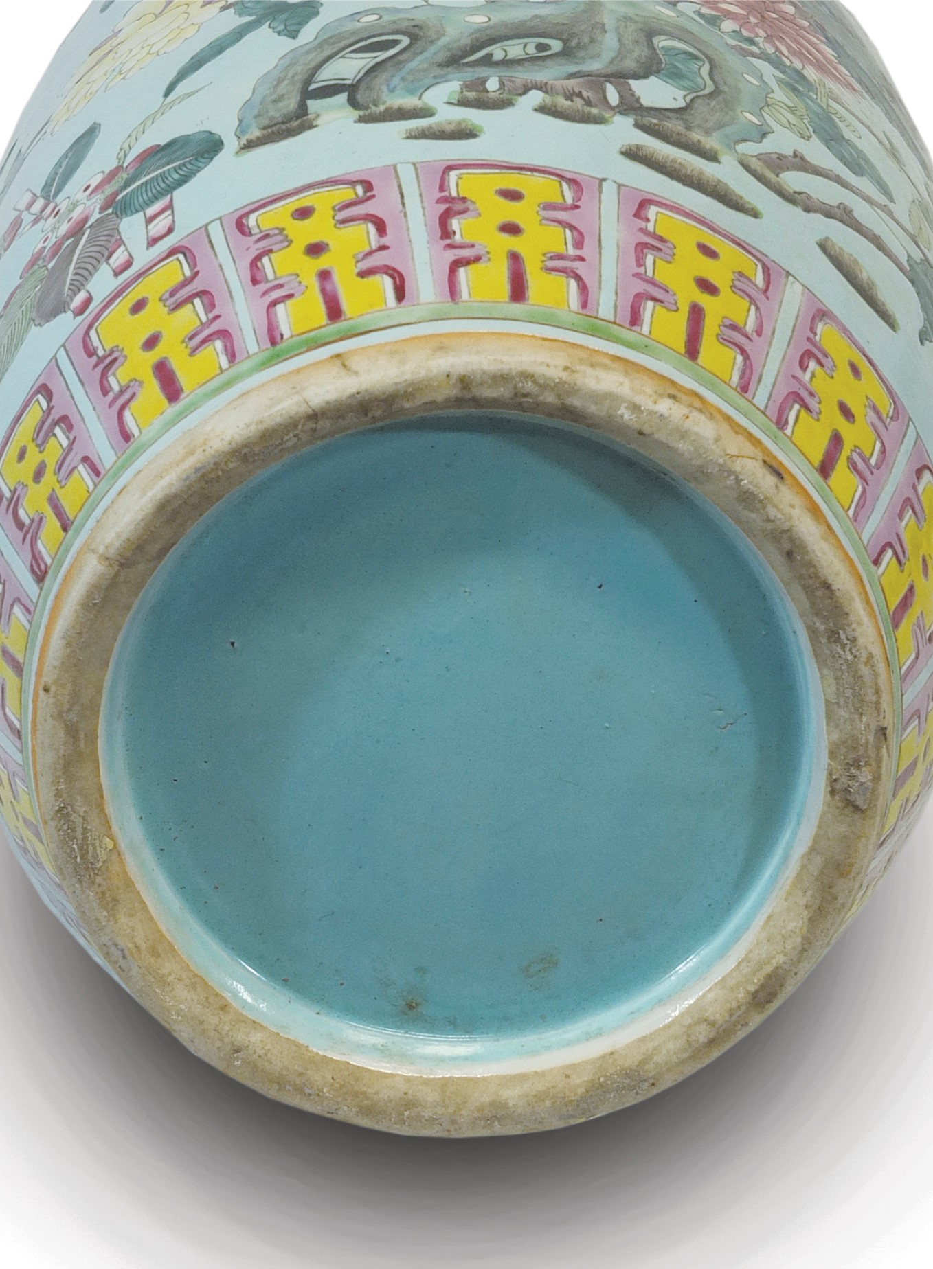 Grande vaso a balaustro, Cina