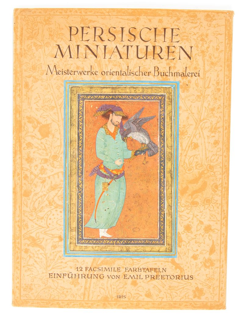 Libro di dodici miniature persiane, Iran, XX secolo, illustrato da Emil Preetorius
